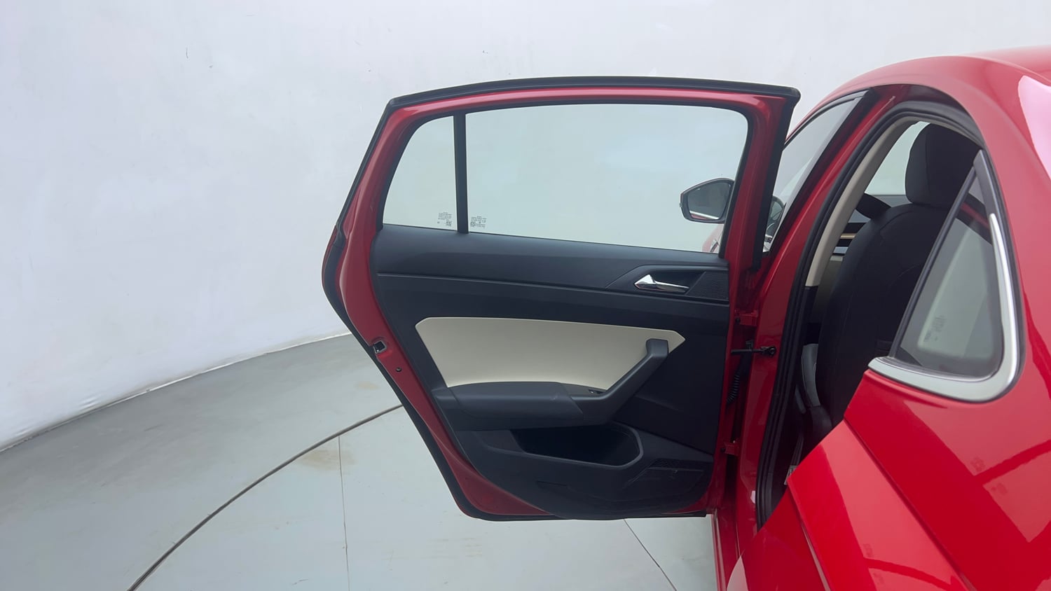 Used 2025 Skoda Slavia Style 1.0L TSI MT Petrol Manual interior LEFT REAR DOOR OPEN VIEW