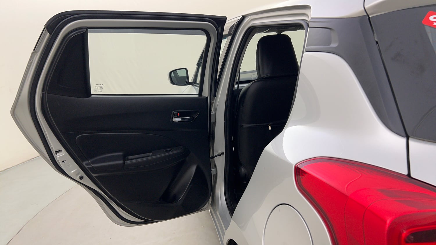 Used 2024 Maruti Suzuki Swift ZXi AMT Petrol Automatic interior LEFT REAR DOOR OPEN VIEW