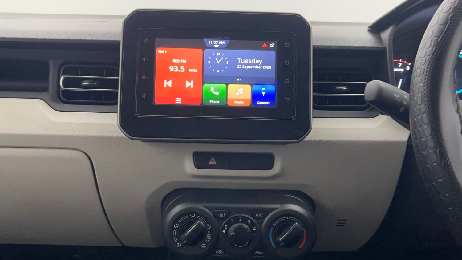 Used 2024 Maruti Suzuki Ignis Zeta 1.2 AMT Petrol Automatic top_features Integrated (in-dash) music system