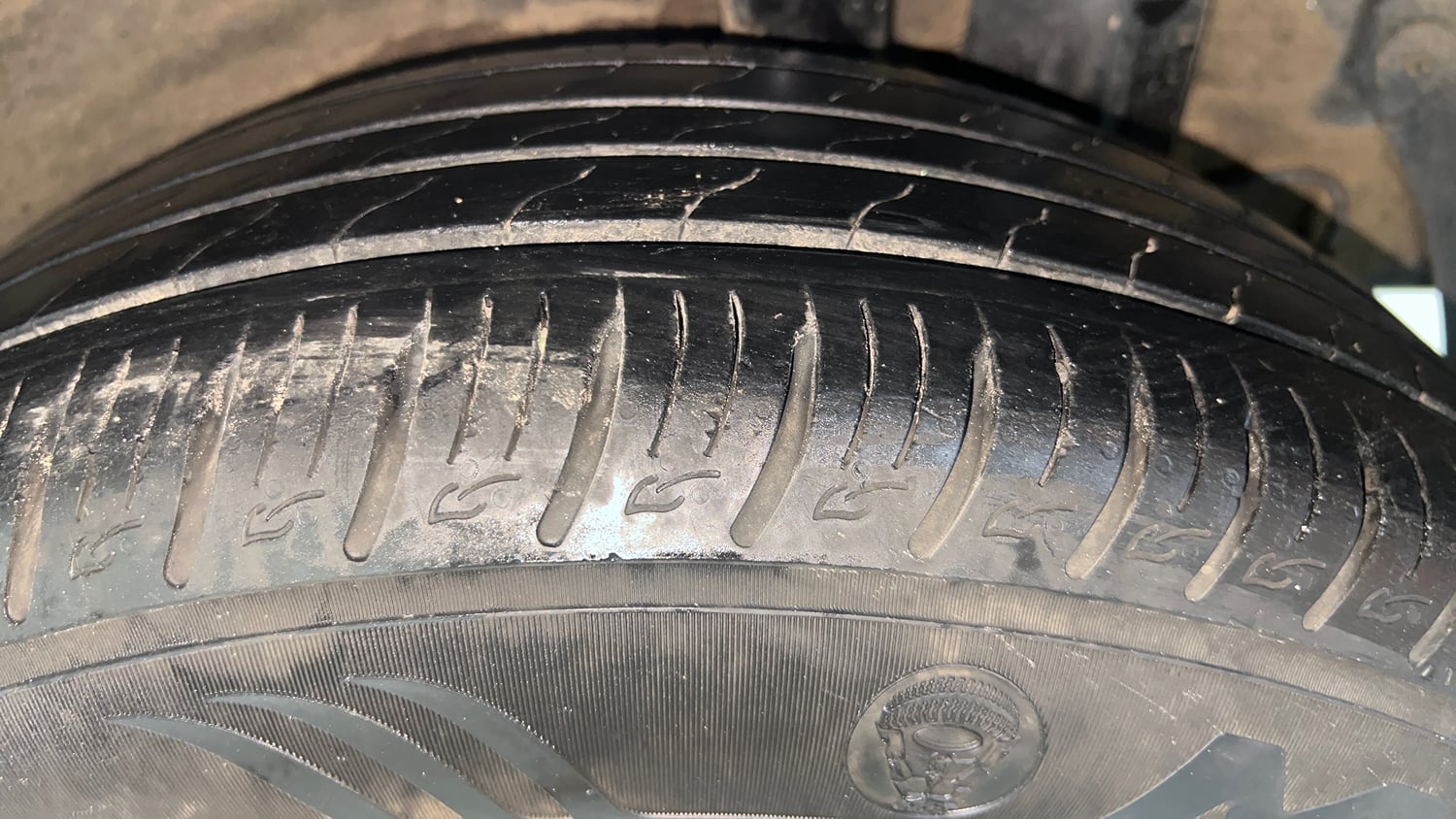 Used 2021 Kia Sonet GTX Plus 1.0 DCT Petrol Automatic tyres LEFT REAR TYRE TREAD VIEW