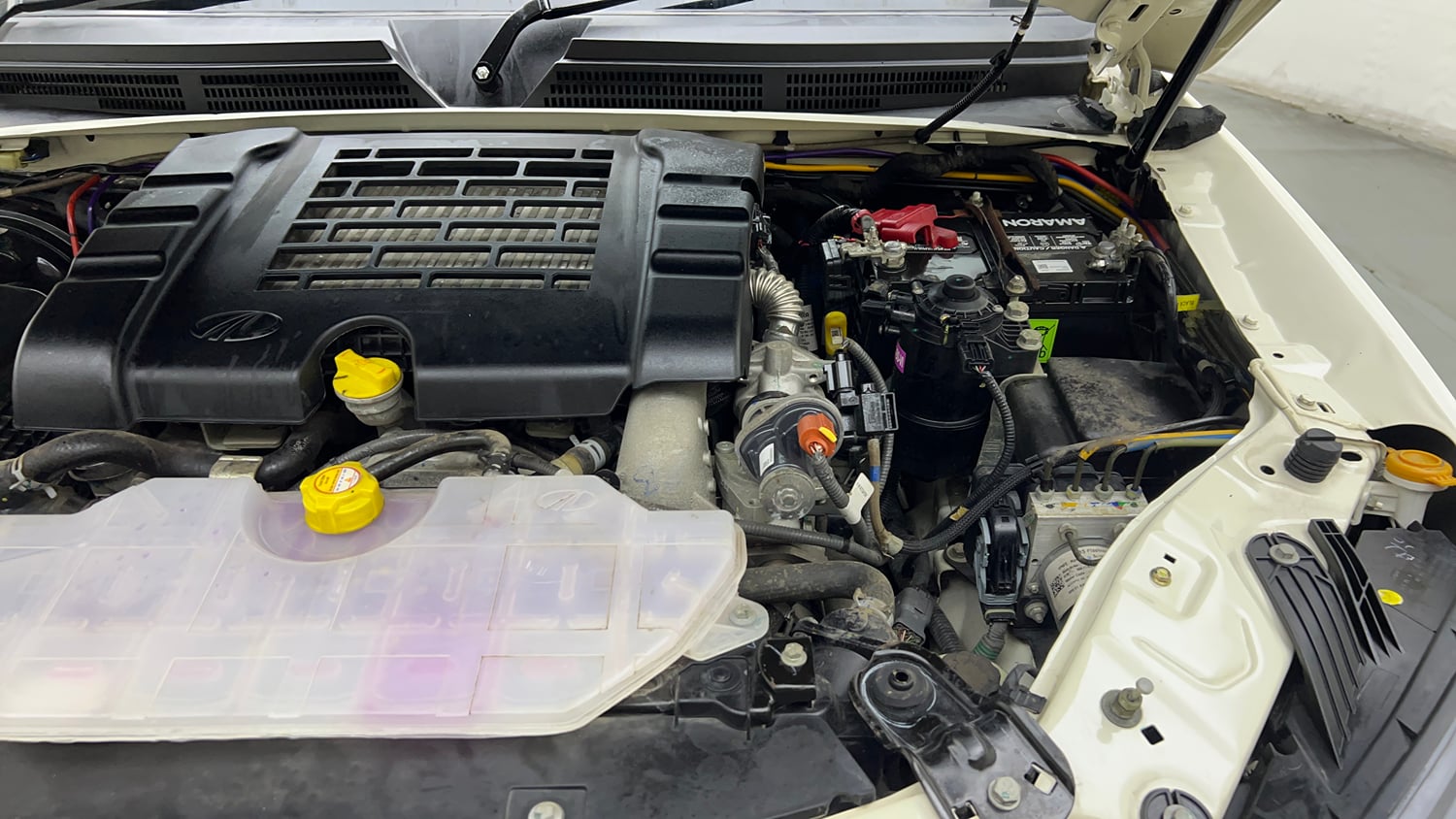 Used 2022 Mahindra Scorpio S5 Diesel Manual engine ENGINE LEFT SIDE VIEW