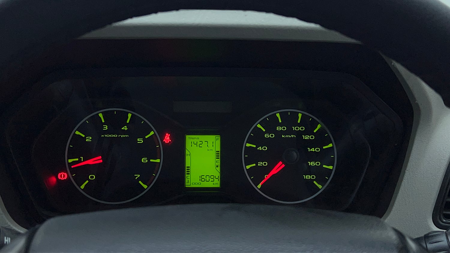 Used 2022 Mahindra Scorpio S5 Diesel Manual interior CLUSTERMETER VIEW