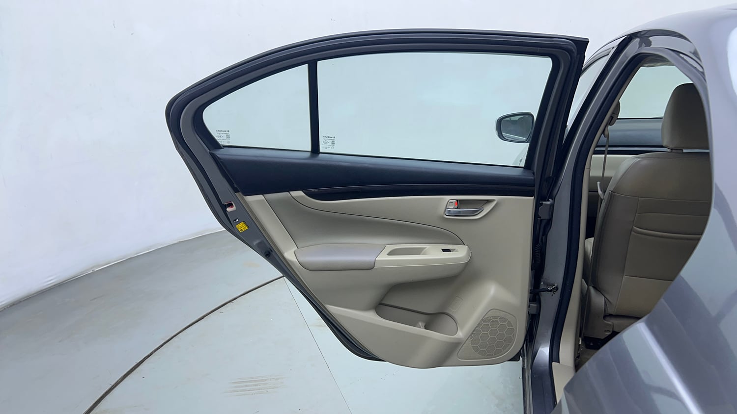 Used 2016 Maruti Suzuki Ciaz ZXI+ AT Petrol Automatic interior LEFT REAR DOOR OPEN VIEW