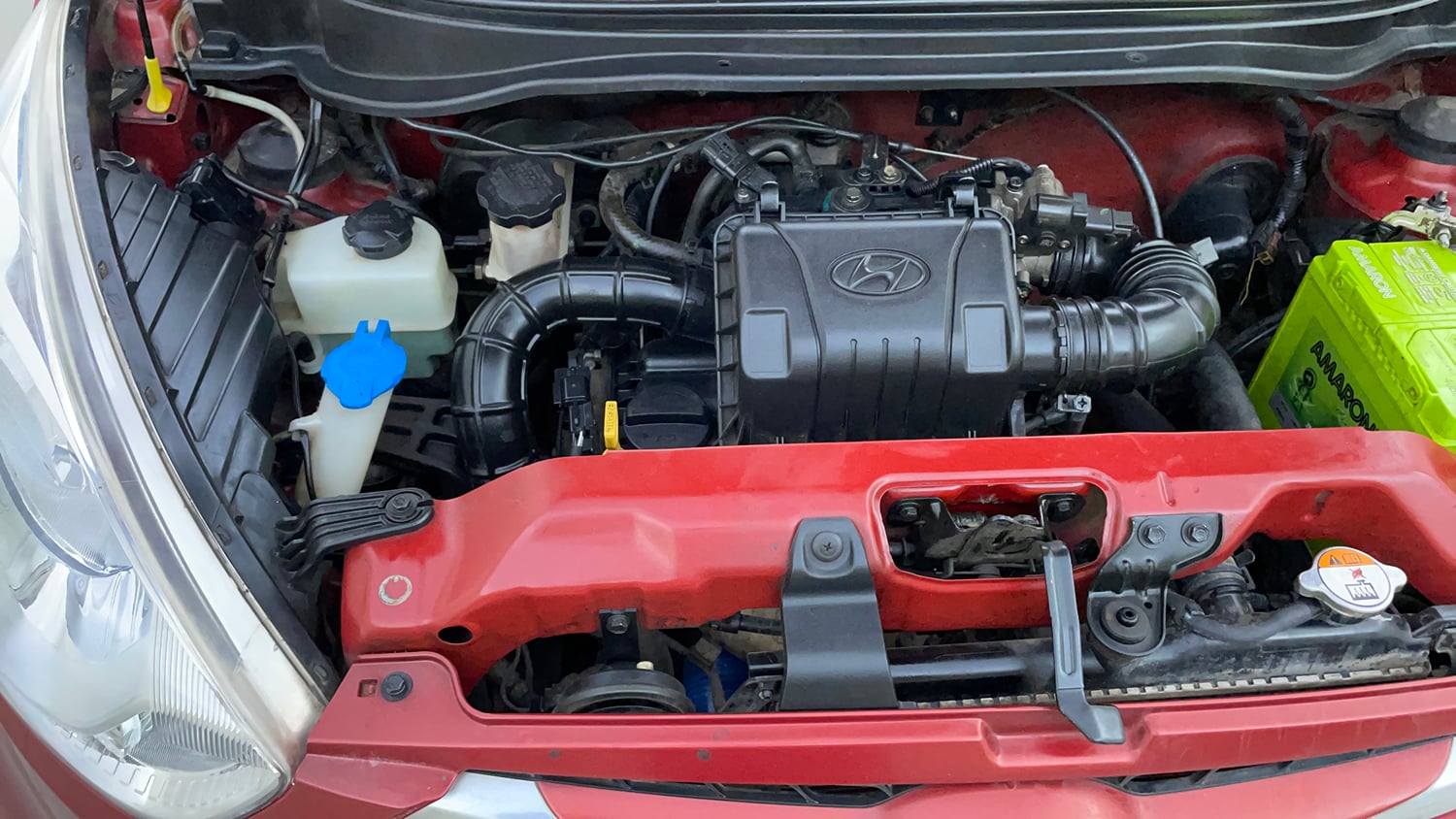 Used 2014 Hyundai Eon Era + Petrol Manual engine ENGINE RIGHT SIDE VIEW