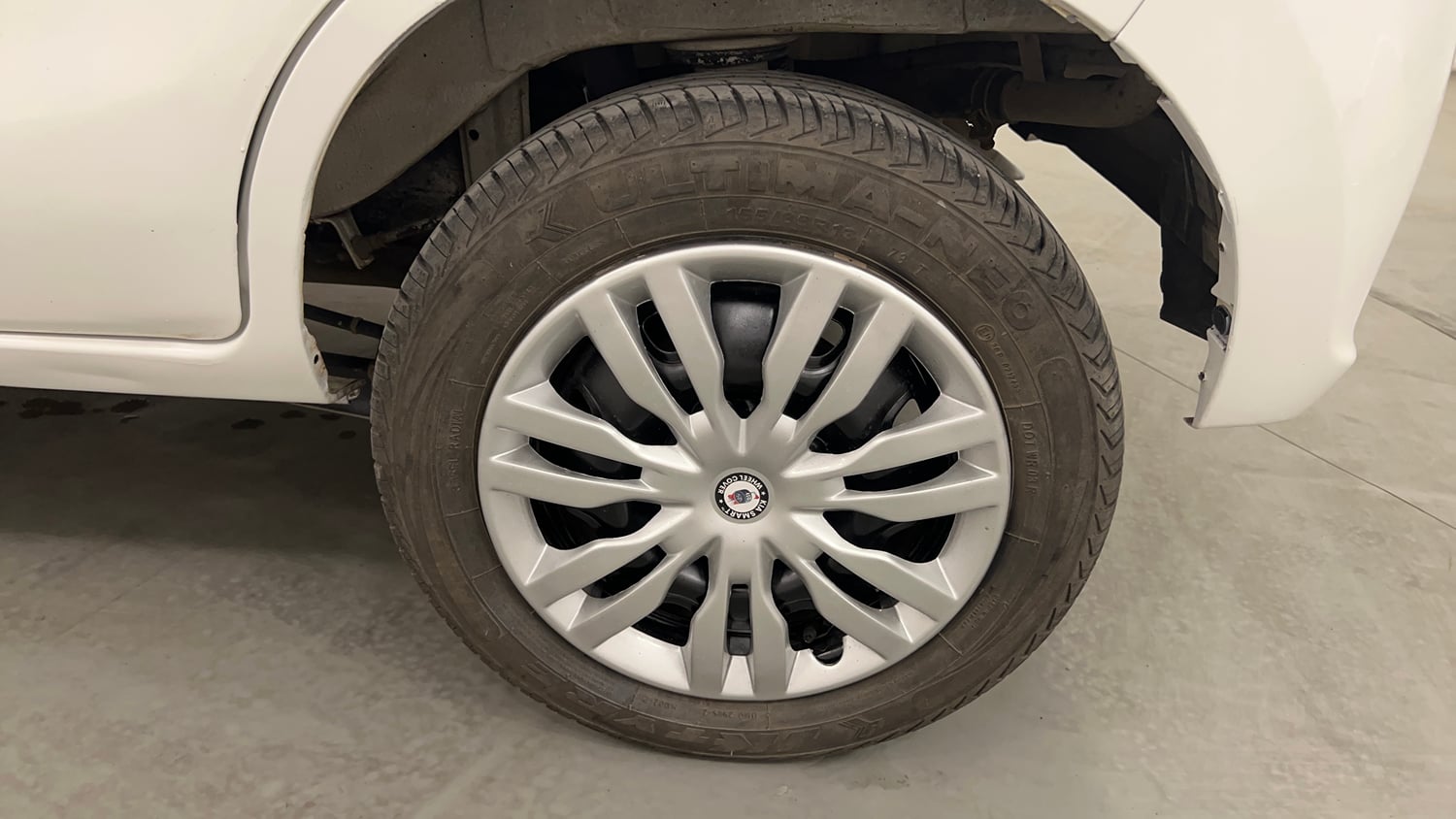 Used 2016 Maruti Suzuki Alto K10 VXi AMT Petrol Automatic tyres LEFT REAR TYRE RIM VIEW