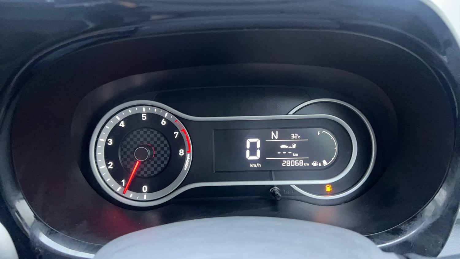 Used 2019 Hyundai Grand i10 Nios Sportz AMT 1.2 Kappa VTVT Petrol Automatic interior CLUSTERMETER VIEW