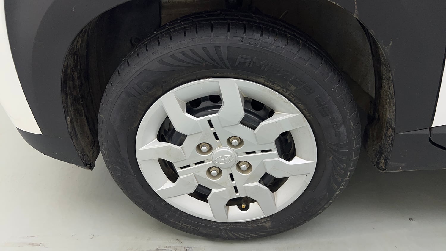 Used 2025 Hyundai Exter S 1.2 MT Petrol Manual tyres LEFT FRONT TYRE RIM VIEW