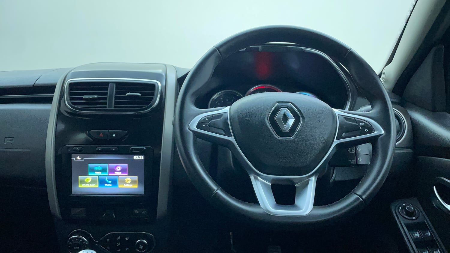 Used 2021 Renault Duster RXZ 1.5 Petrol MT Petrol Manual interior STEERING VIEW
