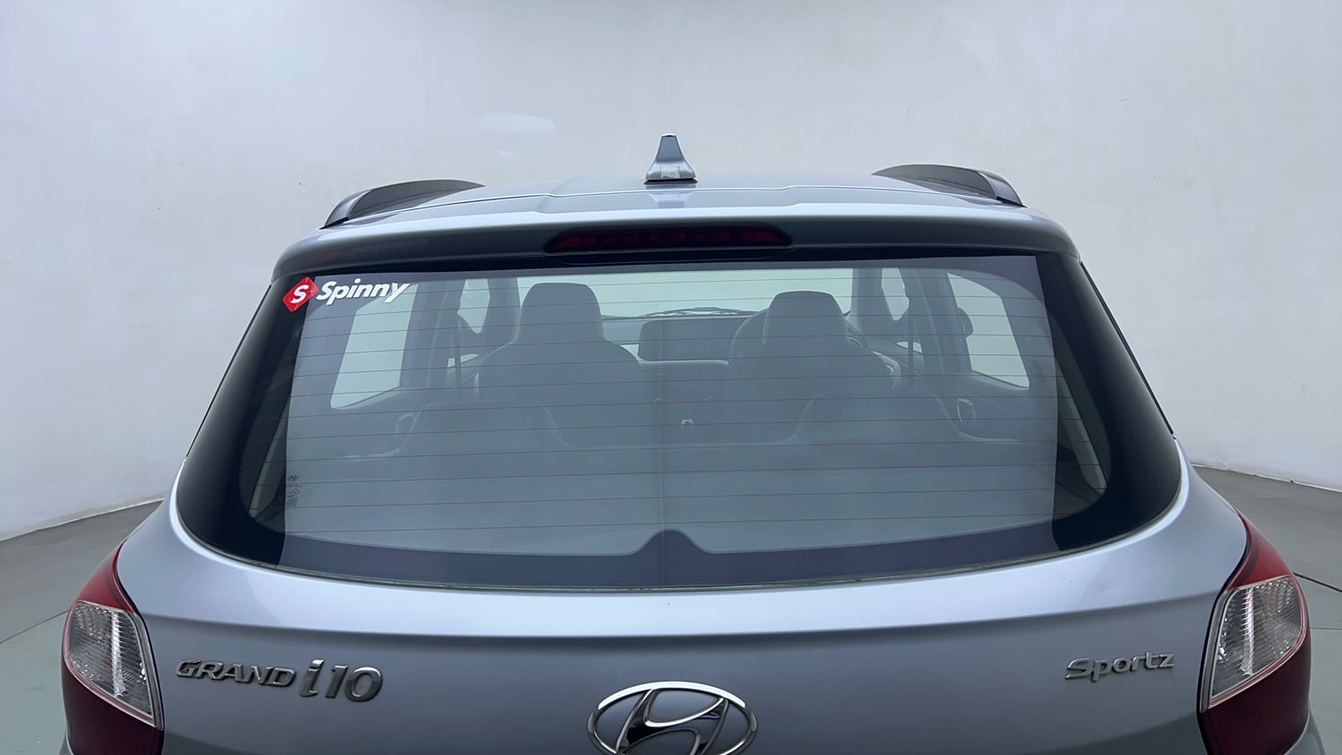 Used 2019 Hyundai Grand i10 Nios Sportz AMT 1.2 Kappa VTVT Petrol Automatic exterior BACK WINDSHIELD VIEW