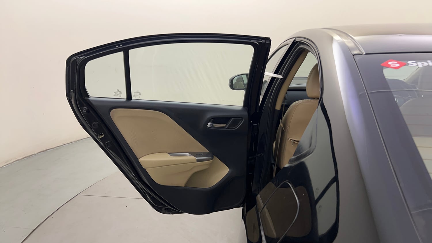 Used 2014 Honda City SV Diesel Diesel Manual interior LEFT REAR DOOR OPEN VIEW