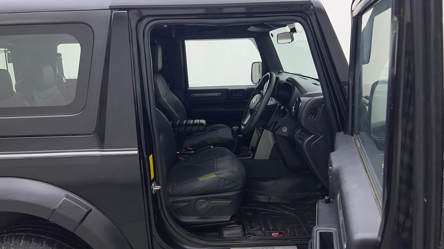 Used 2021 mahindra Thar LX Hard Top Petrol MT 4WD Petrol Manual interior RIGHT SIDE FRONT DOOR CABIN VIEW