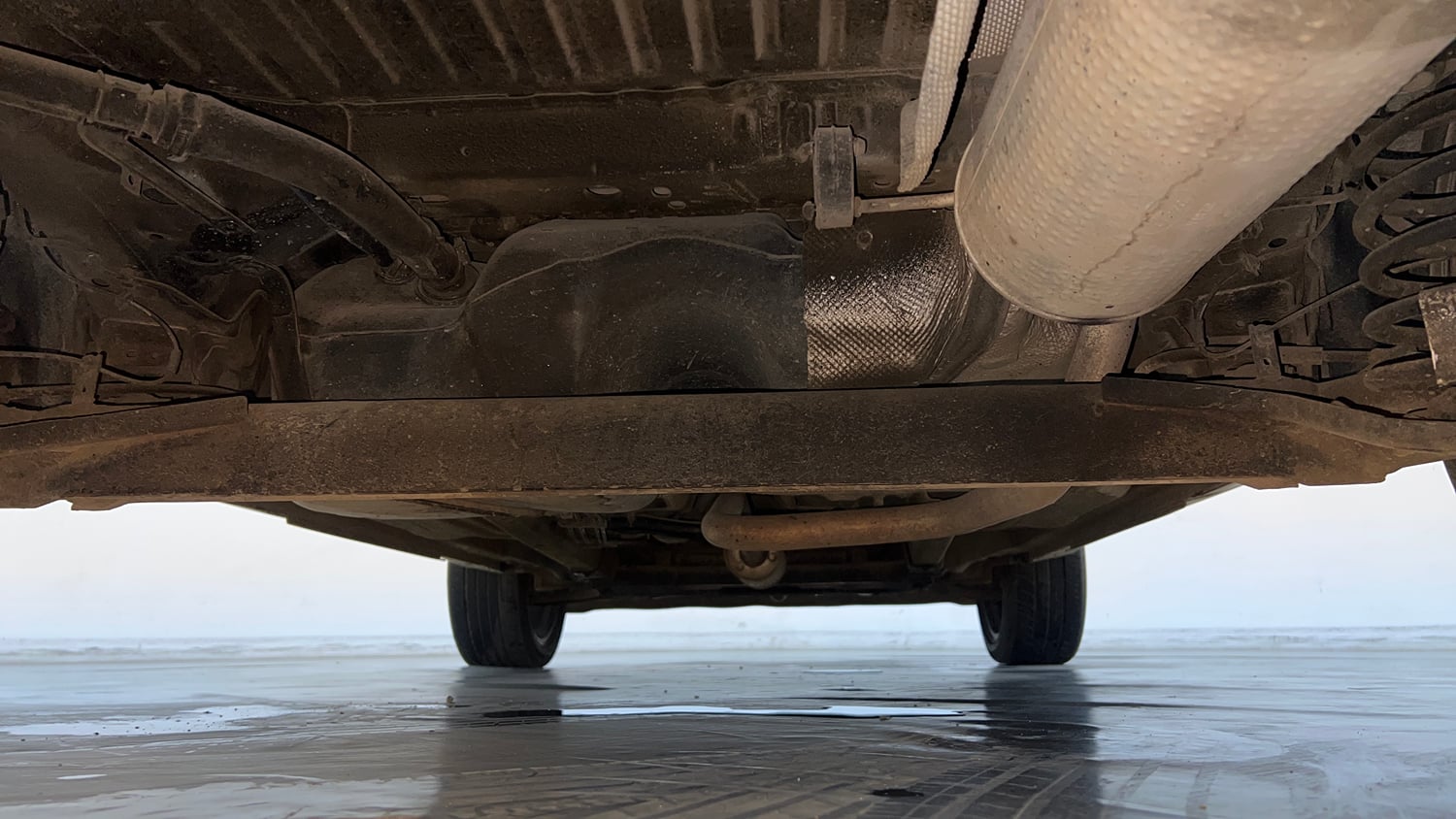 Used 2018 Ford EcoSport Titanium + 1.5L Ti-VCT Petrol Manual extra REAR UNDERBODY VIEW (TAKEN FROM REAR)