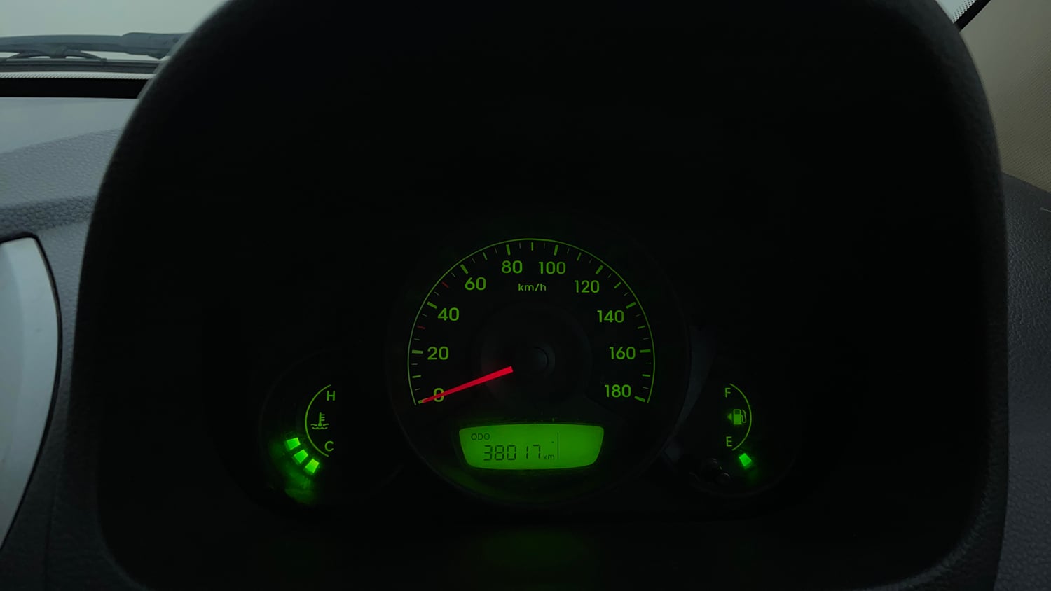 Used 2014 Hyundai Eon Era + Petrol Manual interior CLUSTERMETER VIEW