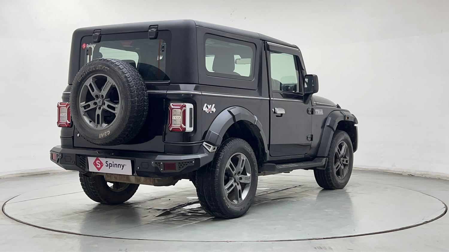 Used 2021 mahindra Thar LX Hard Top Petrol MT 4WD Petrol Manual exterior RIGHT REAR CORNER VIEW