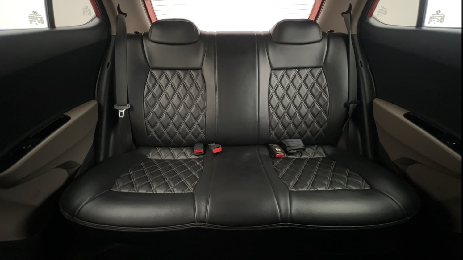 Used 2018 Hyundai Grand i10 Sportz 1.2 Kappa VTVT Petrol Manual interior REAR SEAT CONDITION VIEW