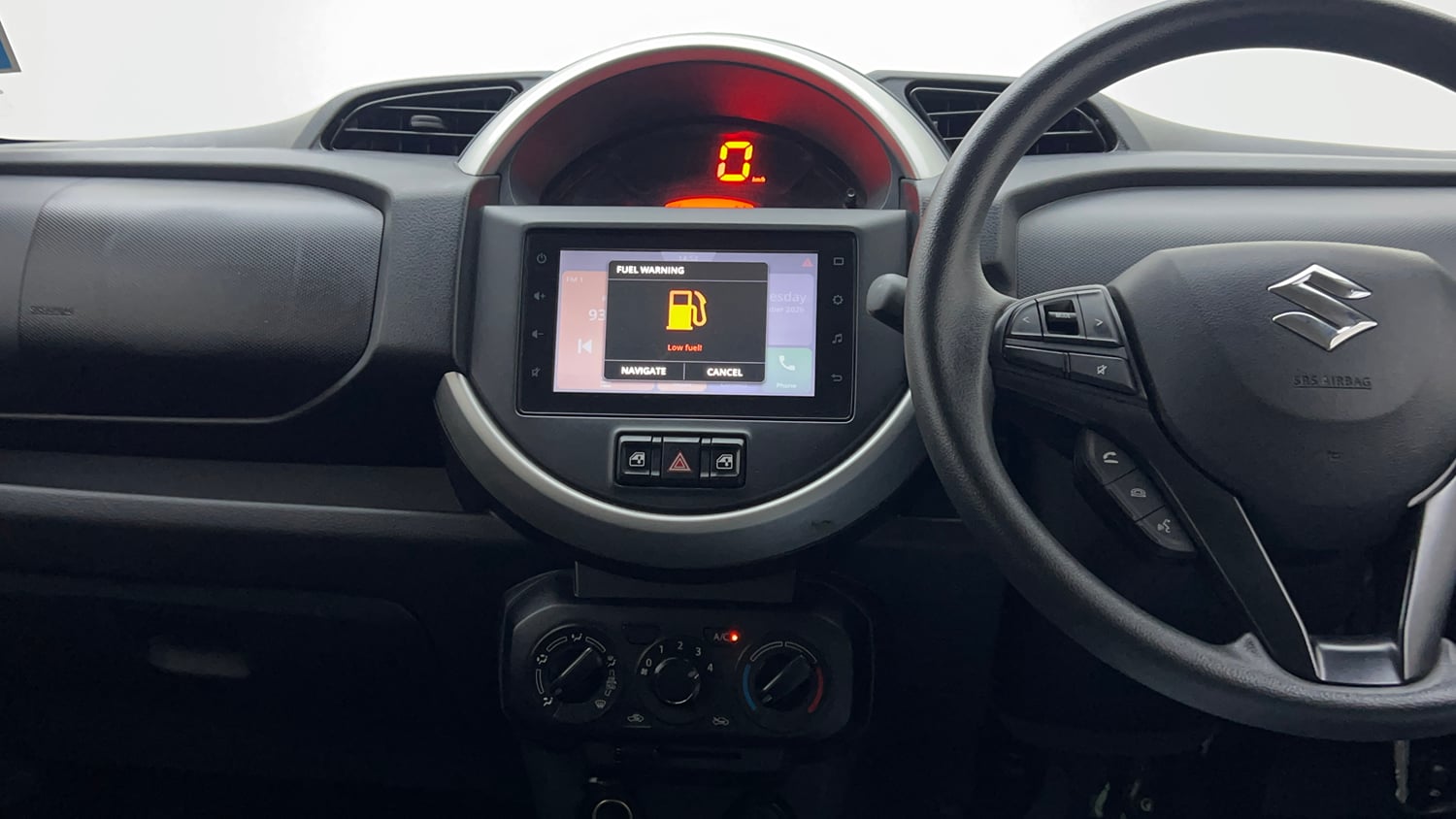Used 2023 Maruti Suzuki S-Presso VXi Plus (O) AMT Petrol Automatic interior MUSIC SYSTEM & AC CONTROL VIEW
