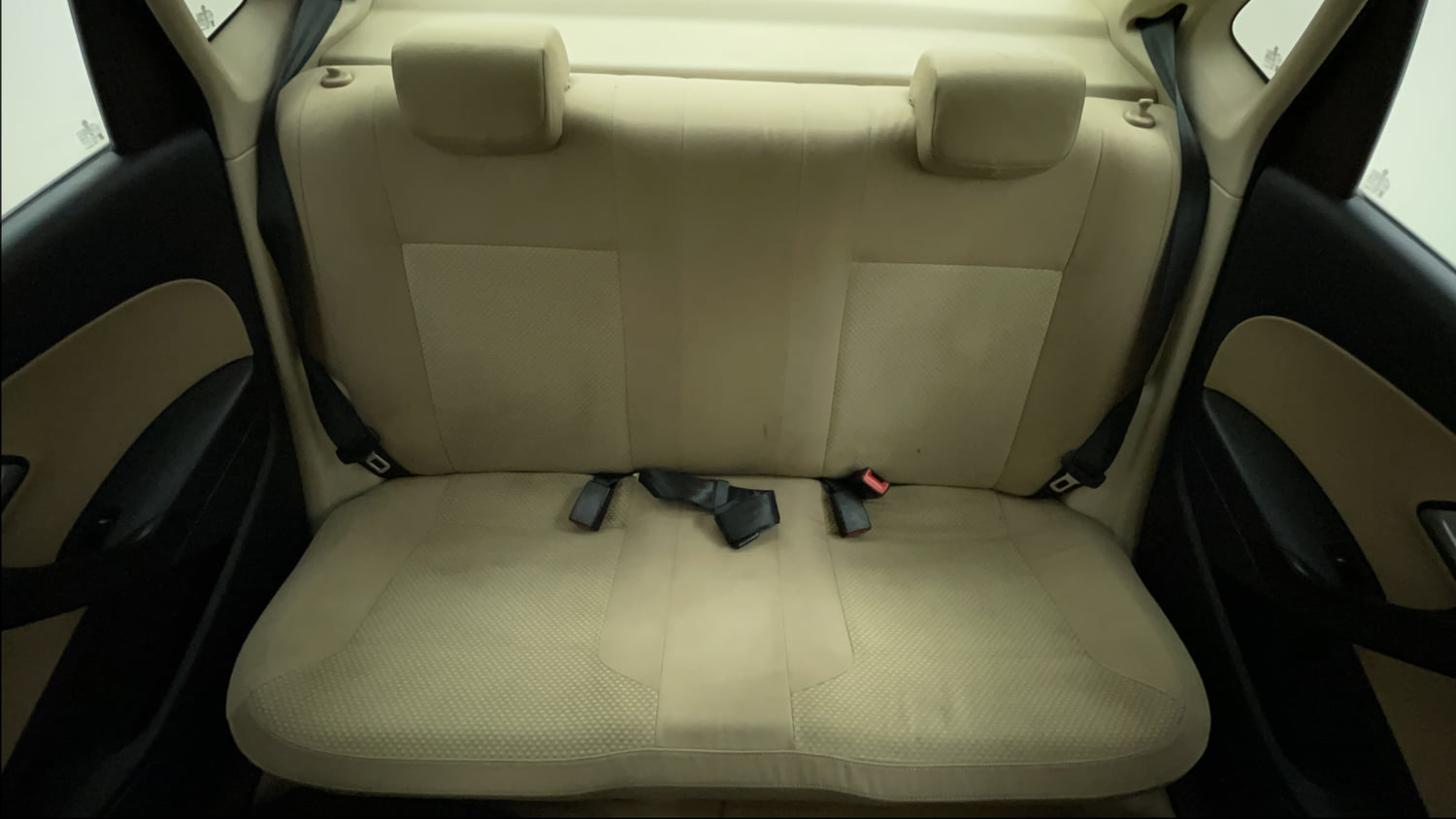 Used 2018 Volkswagen Ameo Highline 1.5L AT Diesel Automatic interior REAR SEAT CONDITION VIEW