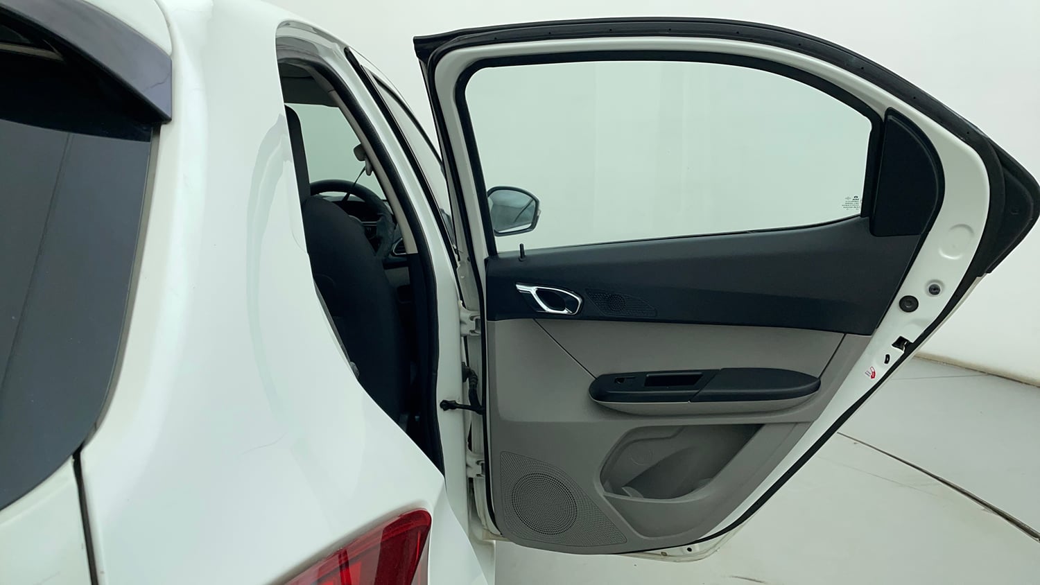Used 2018 Tata Tiago Revotron XZ Petrol Manual interior RIGHT REAR DOOR OPEN VIEW
