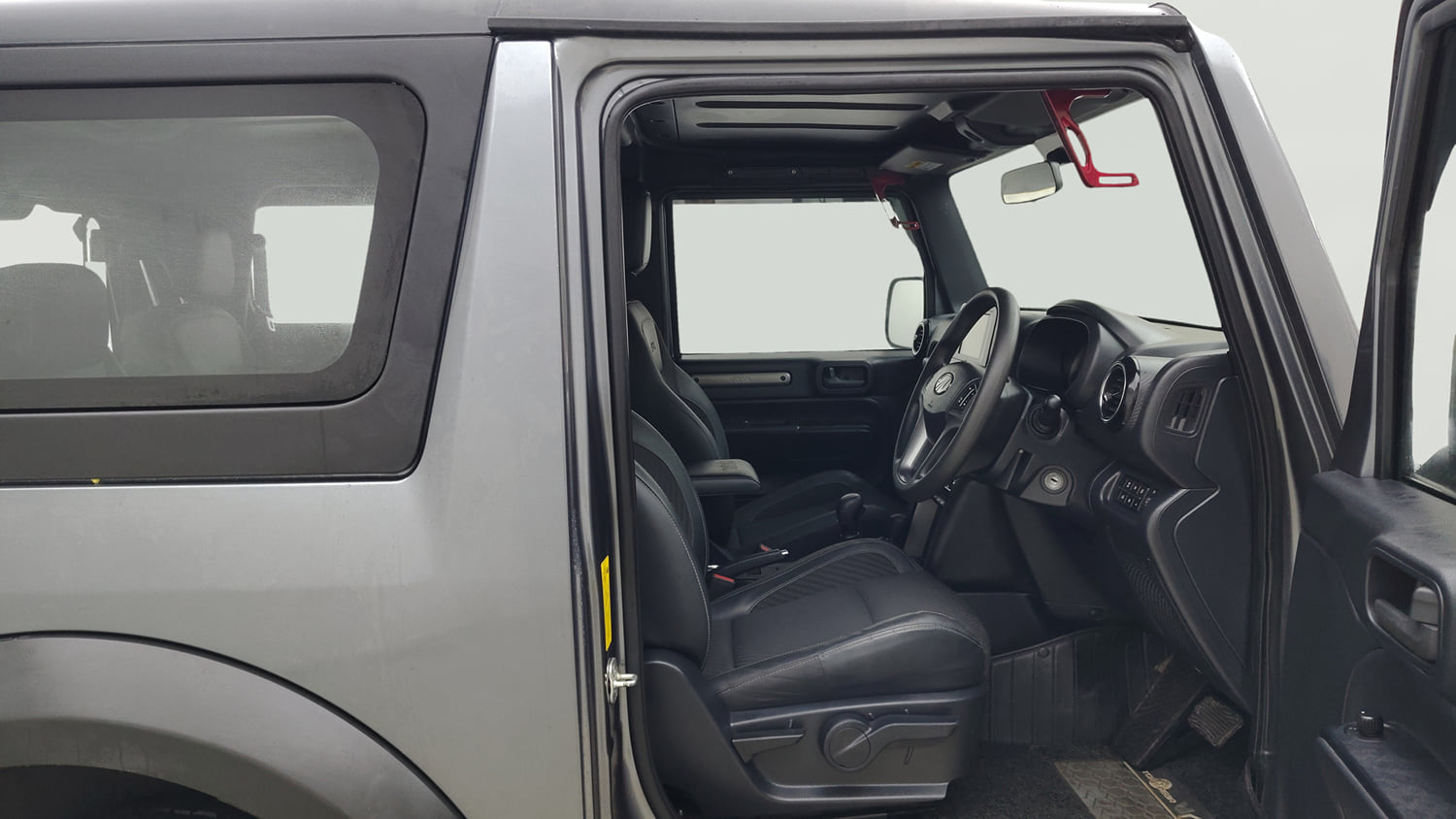 Used 2020 mahindra Thar LX Hard Top Petrol AT 4WD Petrol Automatic interior RIGHT SIDE FRONT DOOR CABIN VIEW