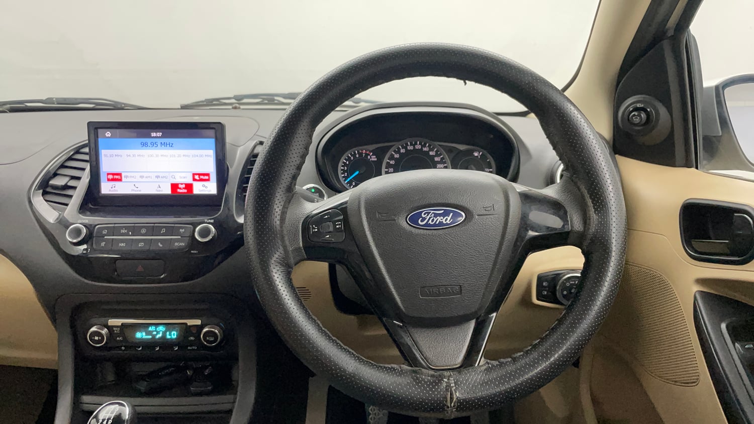 Used 2019 Ford Figo Aspire Titanium 1.2 Ti-VCT Petrol Manual interior STEERING VIEW