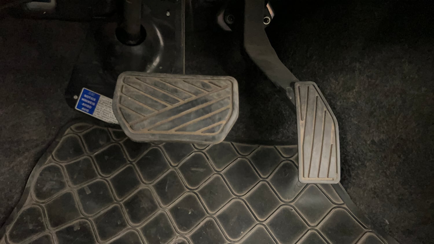 Used 2016 Maruti Suzuki Alto K10 VXi AMT Petrol Automatic interior PEDALS VIEW