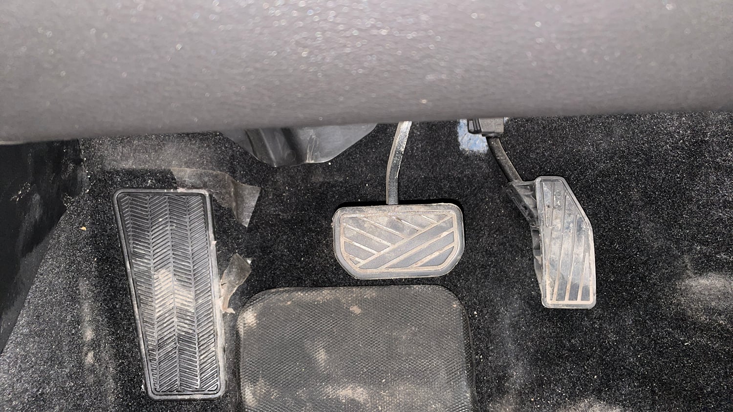 Used 2025 Toyota Glanza V AMT Petrol Automatic interior PEDALS VIEW