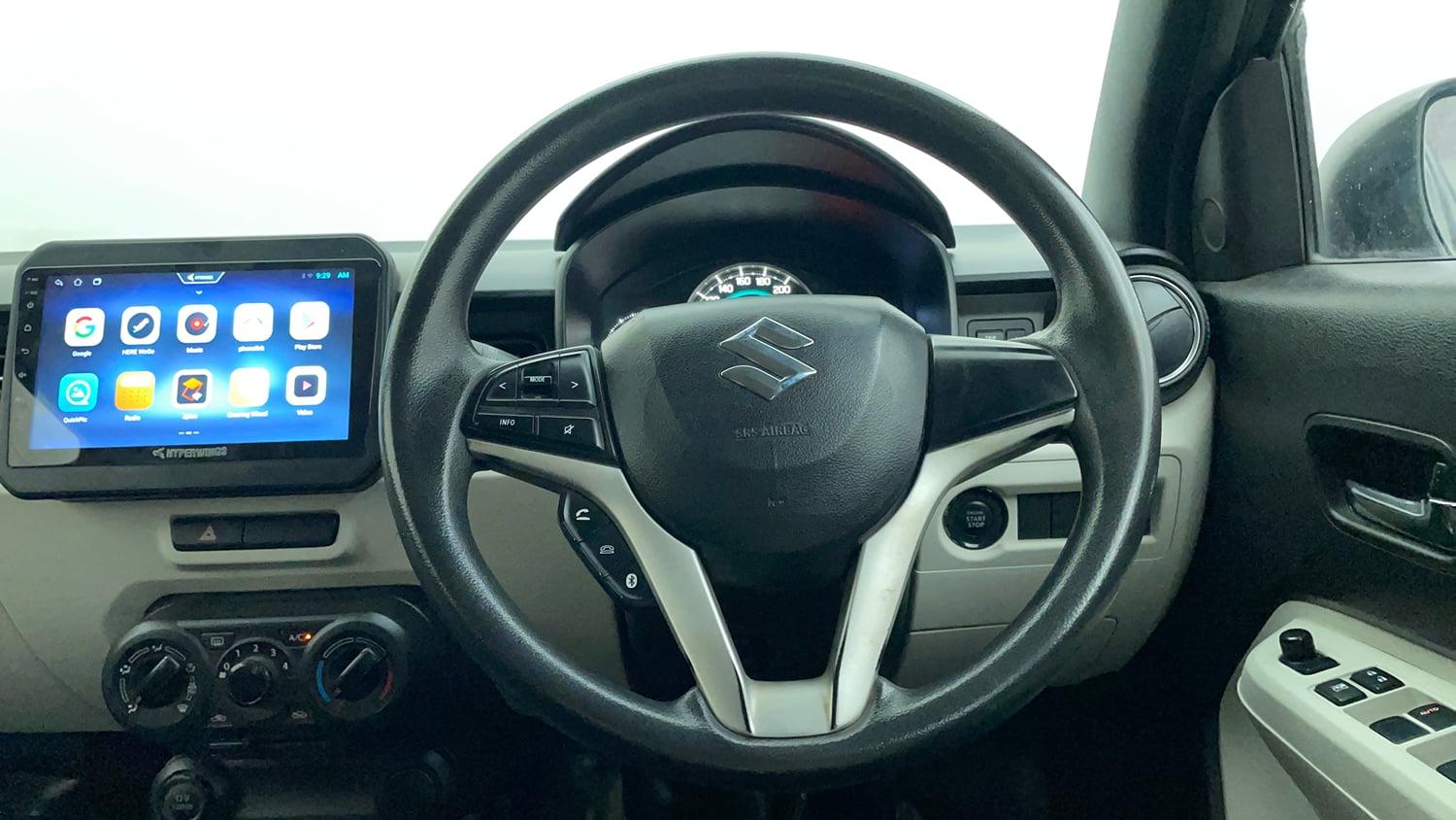 Used 2017 Maruti Suzuki Ignis Zeta 1.3 AMT Diesel Diesel Automatic interior STEERING VIEW