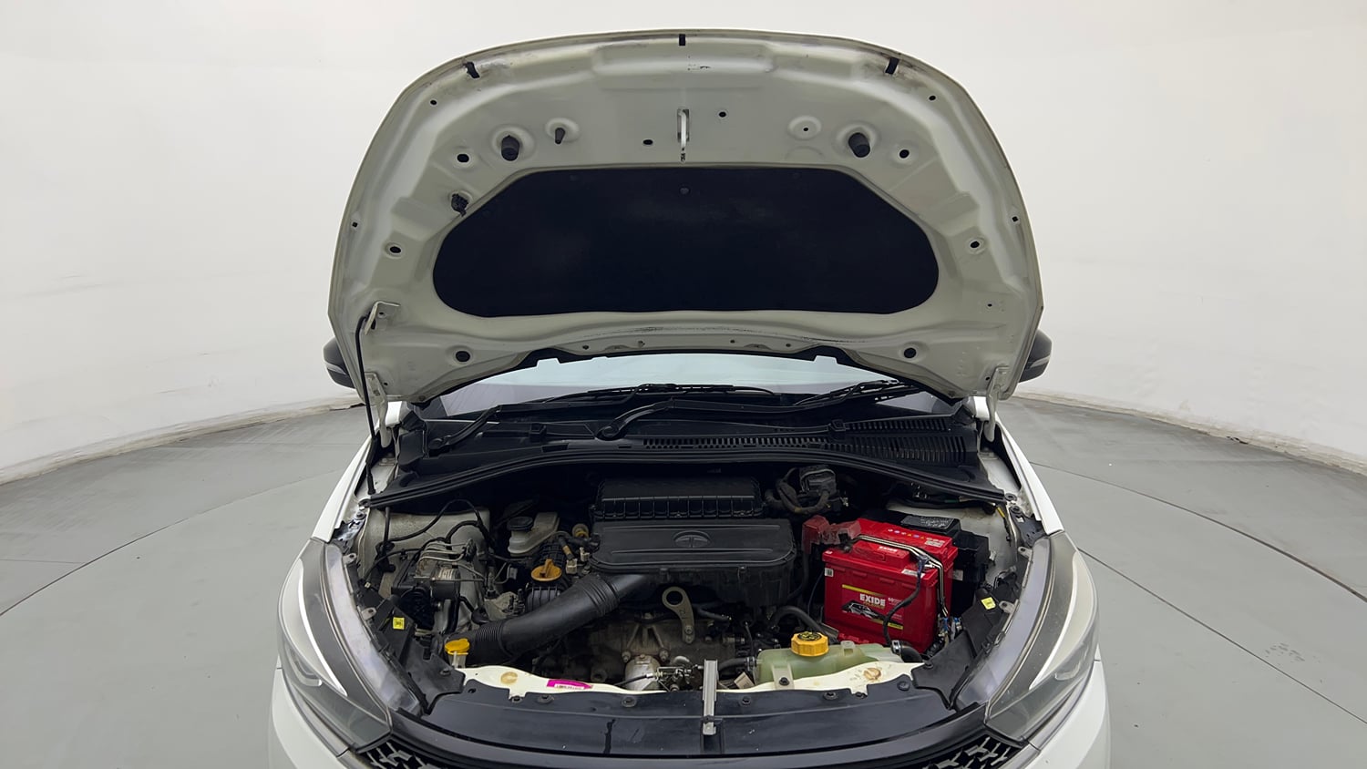 Used 2024 Tata Tigor XZ Plus CNG Cng Manual engine ENGINE & BONNET OPEN FRONT VIEW