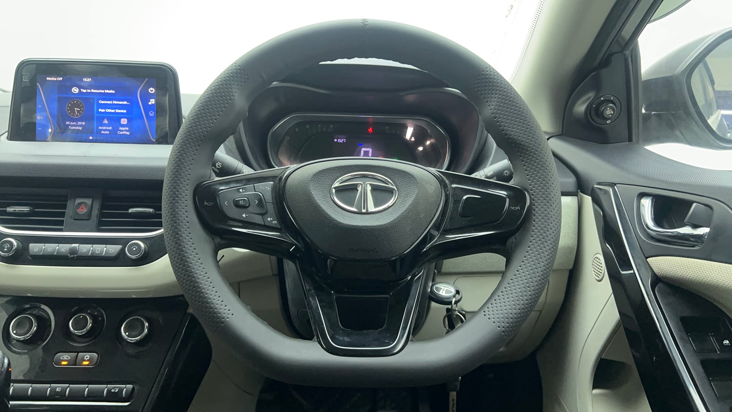 Used 2020 Tata Nexon XZ Petrol Manual interior STEERING VIEW
