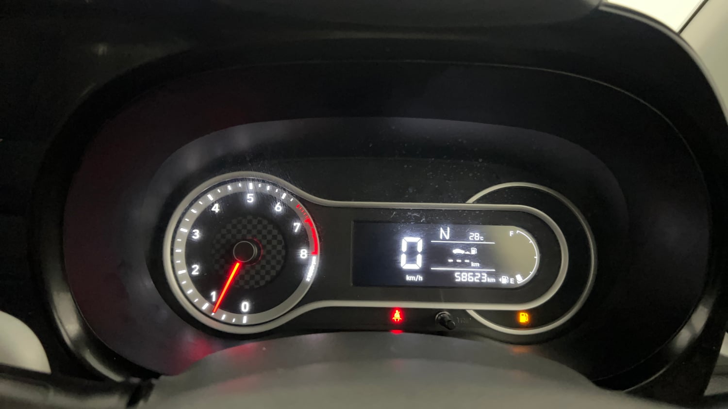 Used 2021 Hyundai Grand i10 Nios Sportz AMT 1.2 Kappa VTVT Petrol Automatic interior CLUSTERMETER VIEW