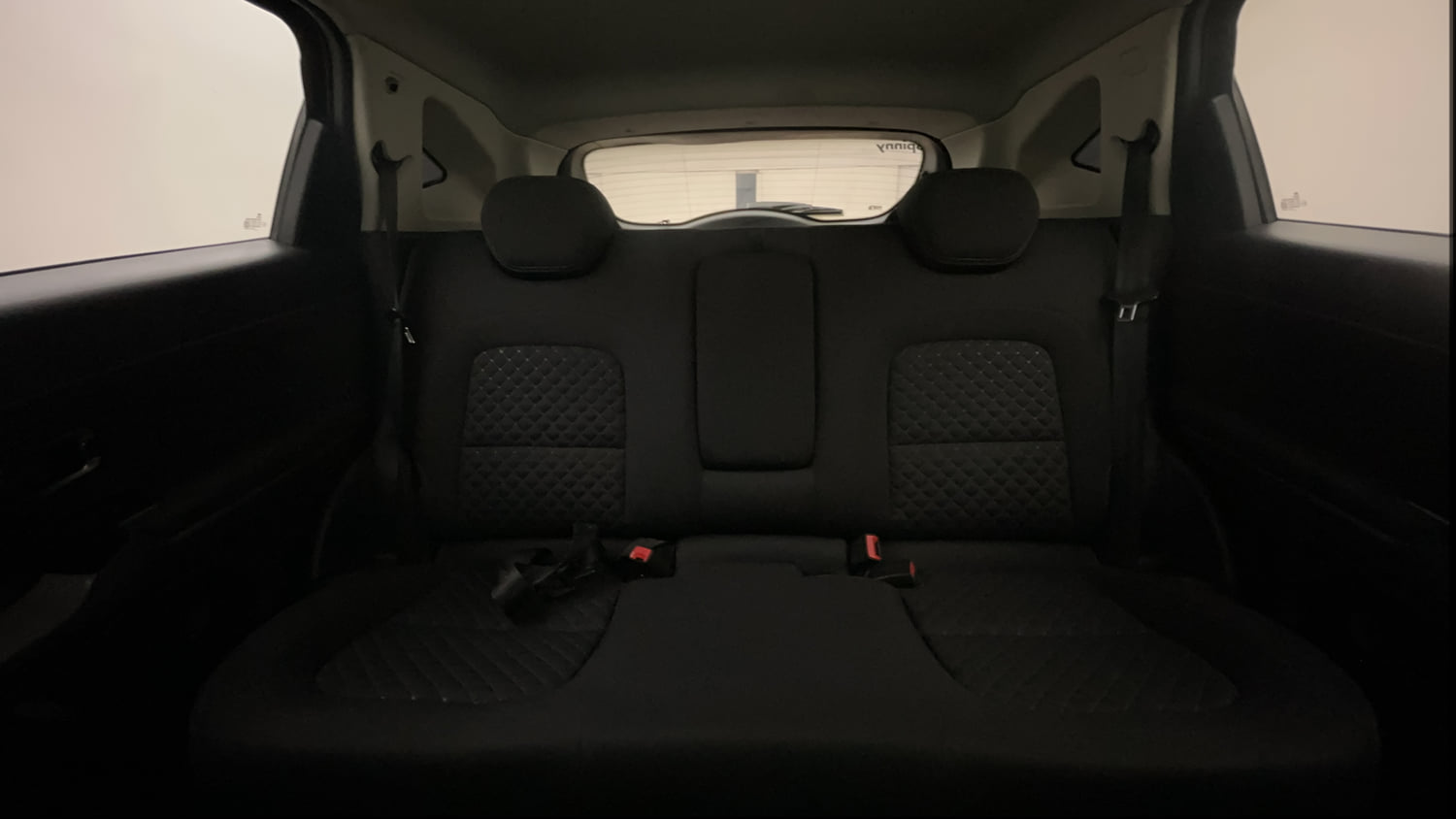 Used 2021 Tata Harrier XT Plus Dark Edition Diesel Manual interior REAR SEAT CONDITION VIEW