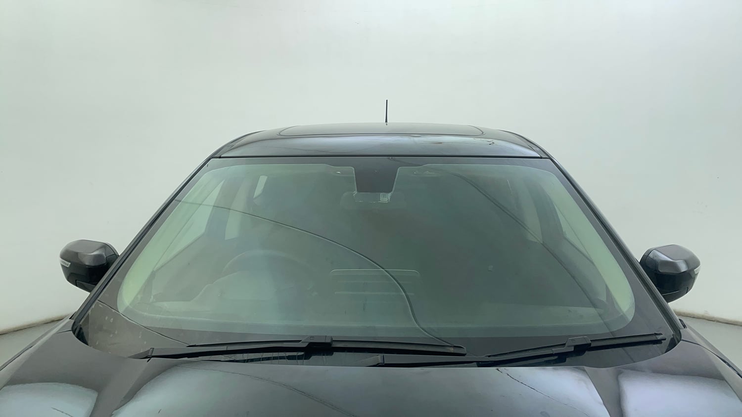 Used 2021 Tata Harrier XT Plus Dark Edition Diesel Manual exterior FRONT WINDSHIELD VIEW