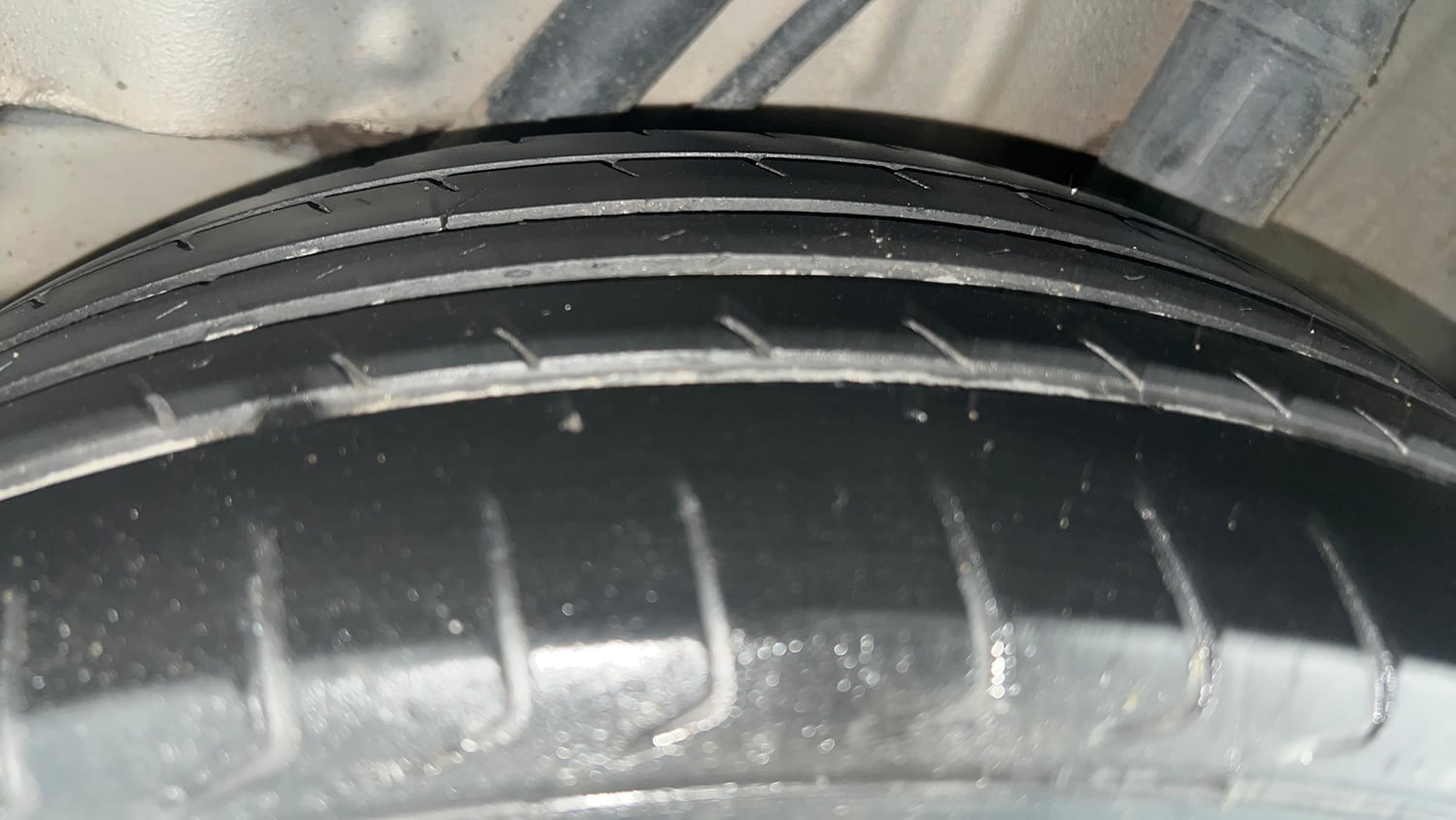 Used 2014 Honda City VX Petrol Manual tyres LEFT REAR TYRE TREAD VIEW