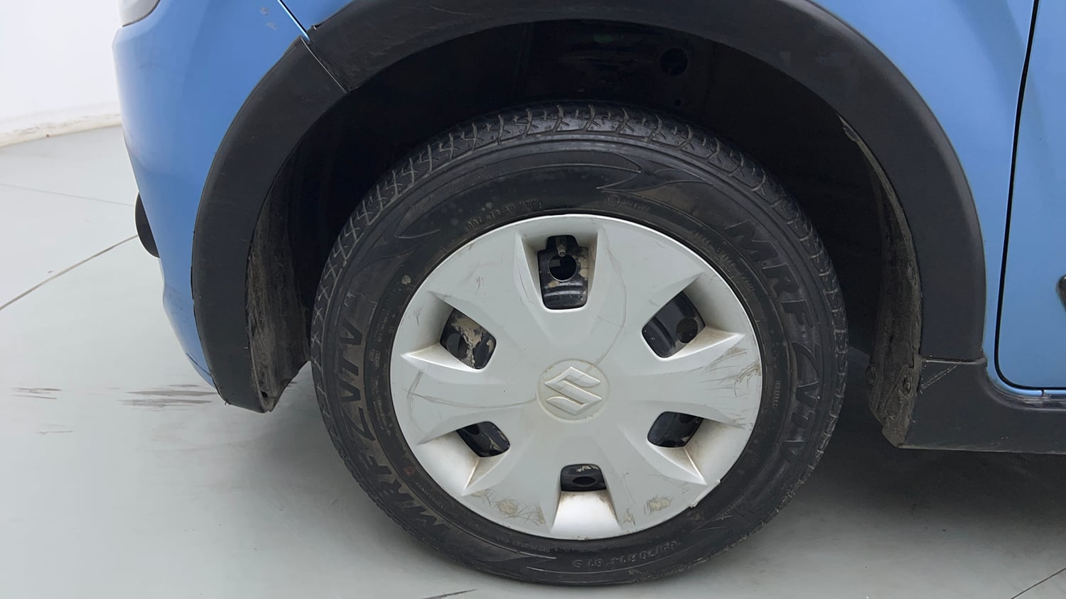 Used 2020 Maruti Suzuki Wagon R ZXi 1.2 Petrol Manual tyres LEFT FRONT TYRE RIM VIEW