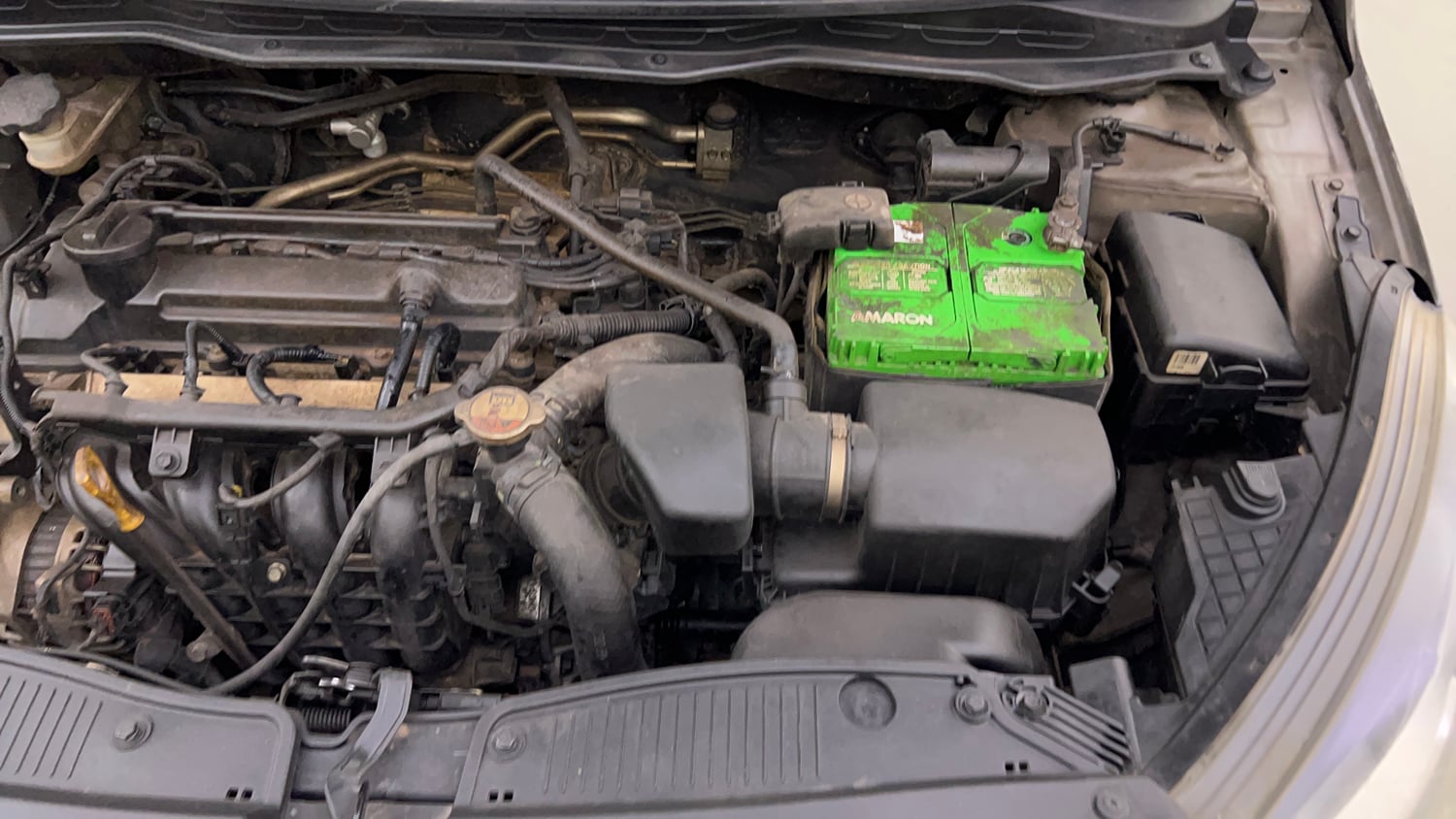 Used 2013 Hyundai i20 Magna (O) 1.2 Petrol Manual engine ENGINE LEFT SIDE VIEW