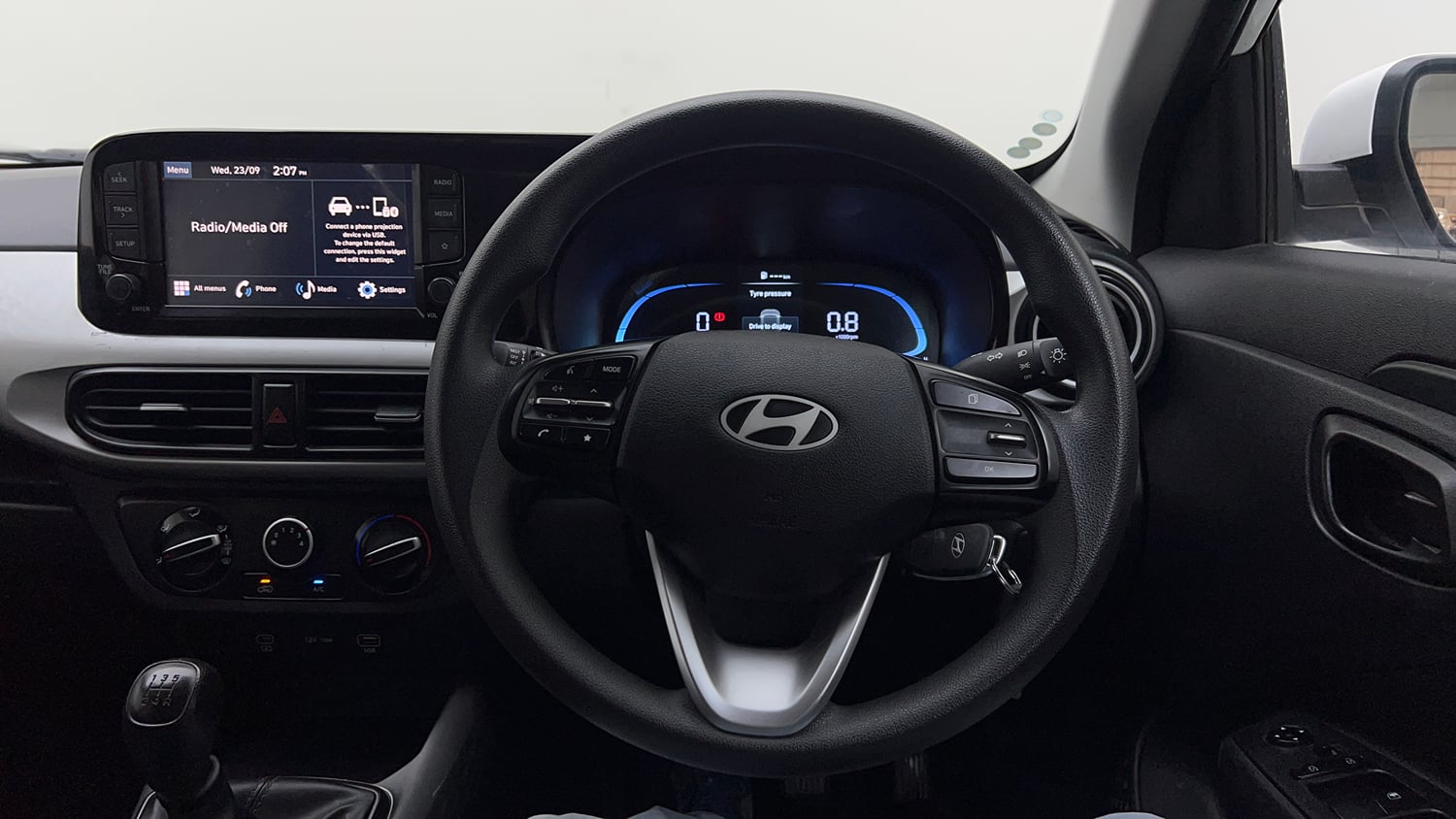 Used 2025 Hyundai Exter S 1.2 MT Petrol Manual interior STEERING VIEW