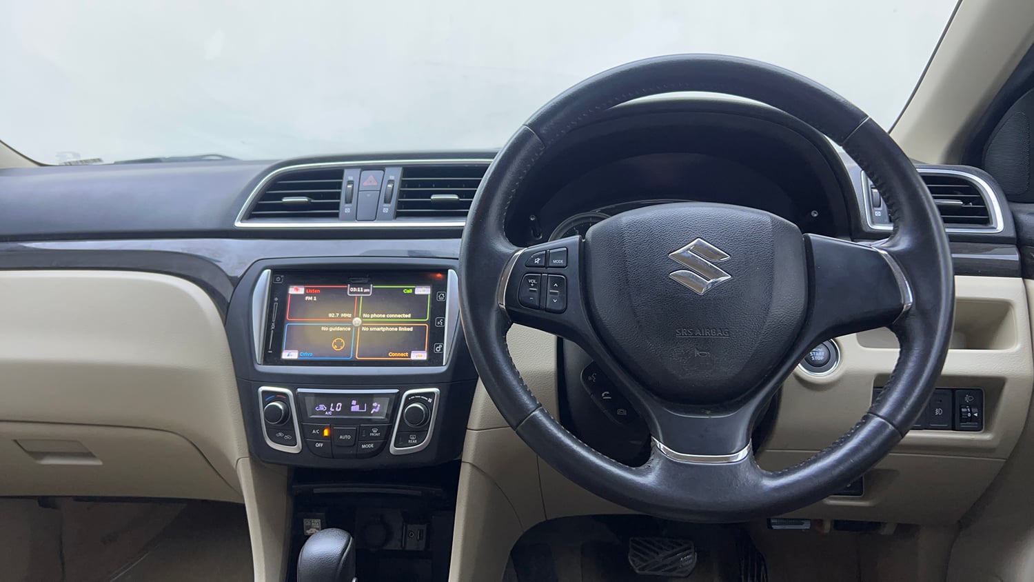 Used 2016 Maruti Suzuki Ciaz ZXI+ AT Petrol Automatic interior STEERING VIEW