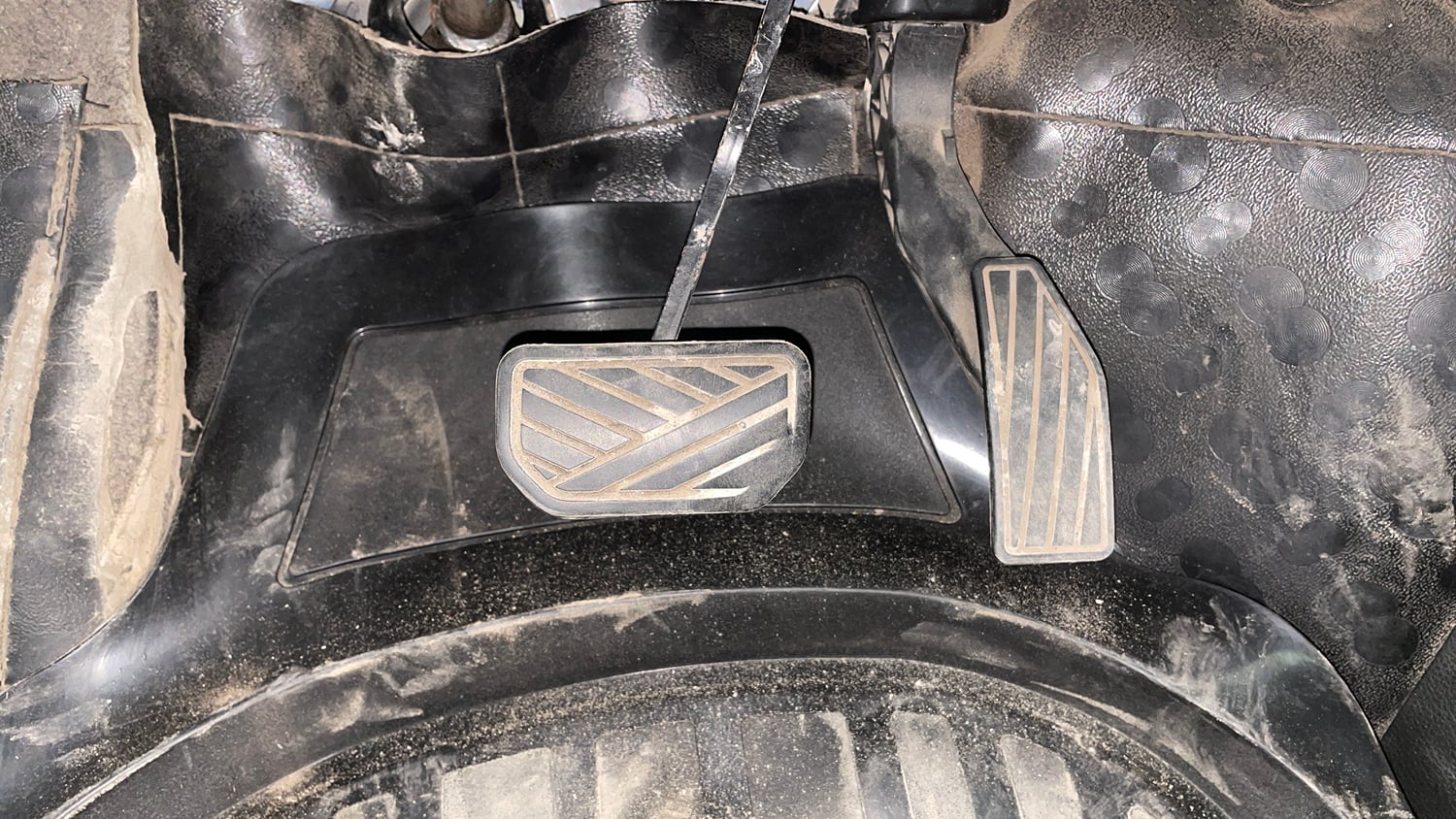 Used 2017 Maruti Suzuki Ignis Zeta 1.3 AMT Diesel Diesel Automatic interior PEDALS VIEW