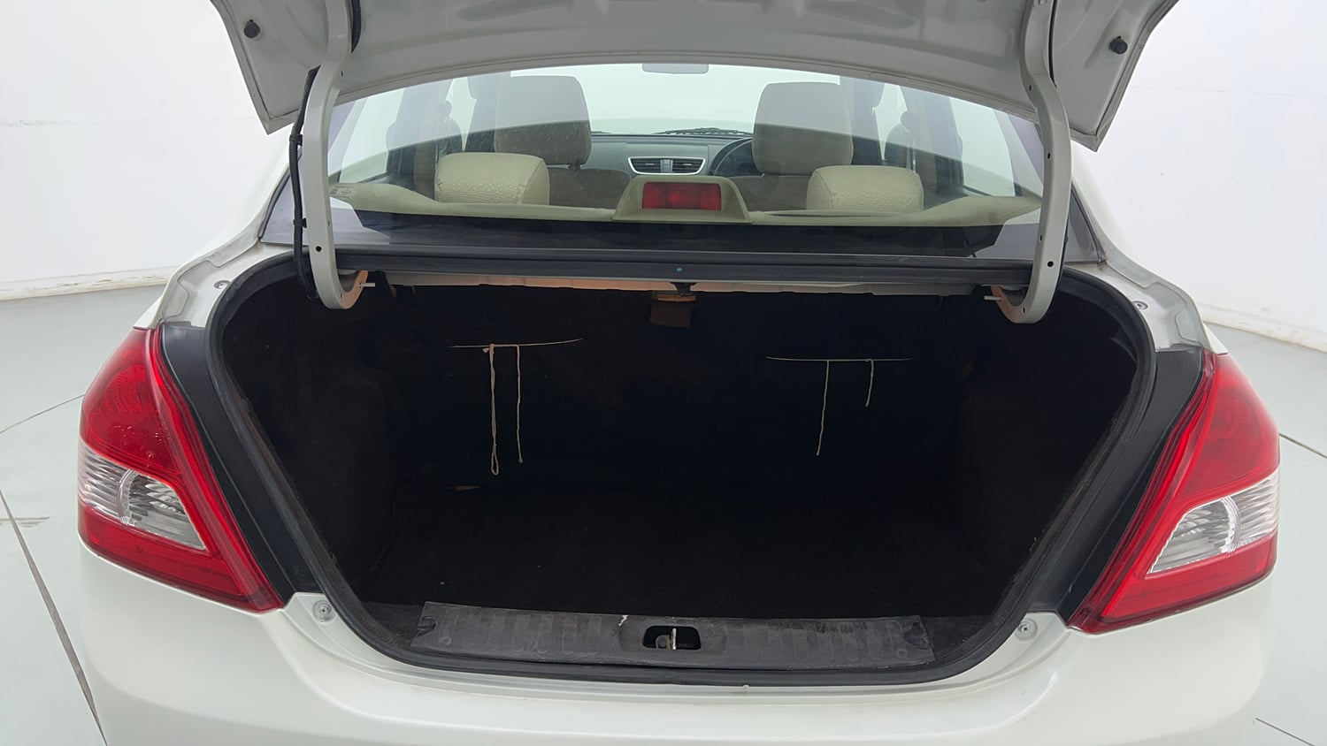 Used 2014 Maruti Suzuki Swift Dzire VXI Petrol Manual interior DICKY INSIDE VIEW