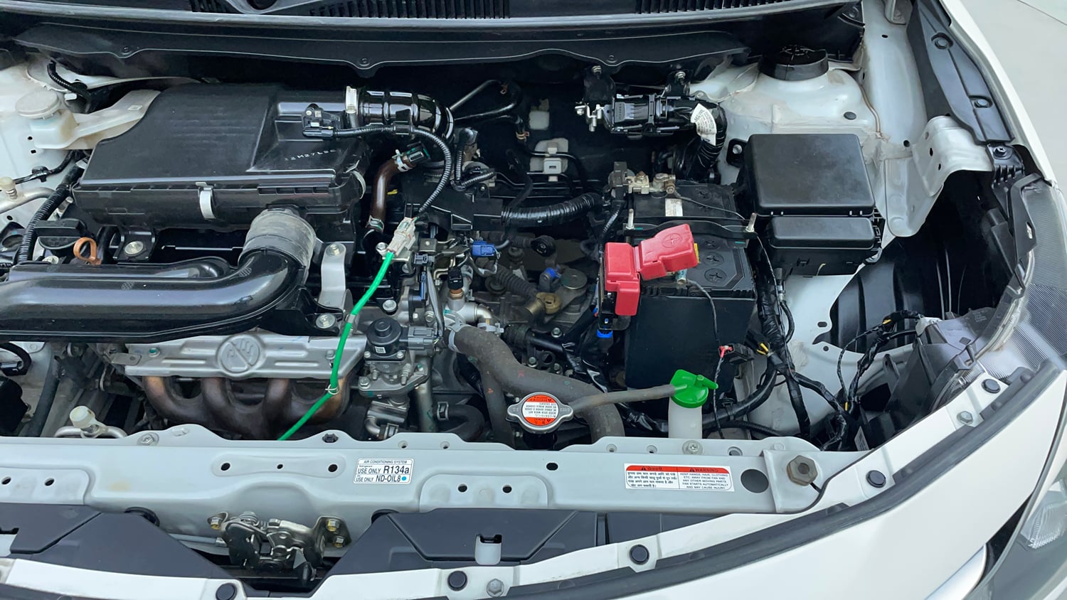 Used 2022 Maruti Suzuki Baleno Zeta MT Petrol Manual engine ENGINE LEFT SIDE VIEW