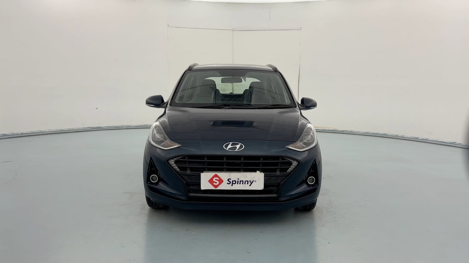 Used 2021 Hyundai Grand i10 Nios Sportz AMT 1.2 Kappa VTVT Petrol Automatic exterior FRONT VIEW