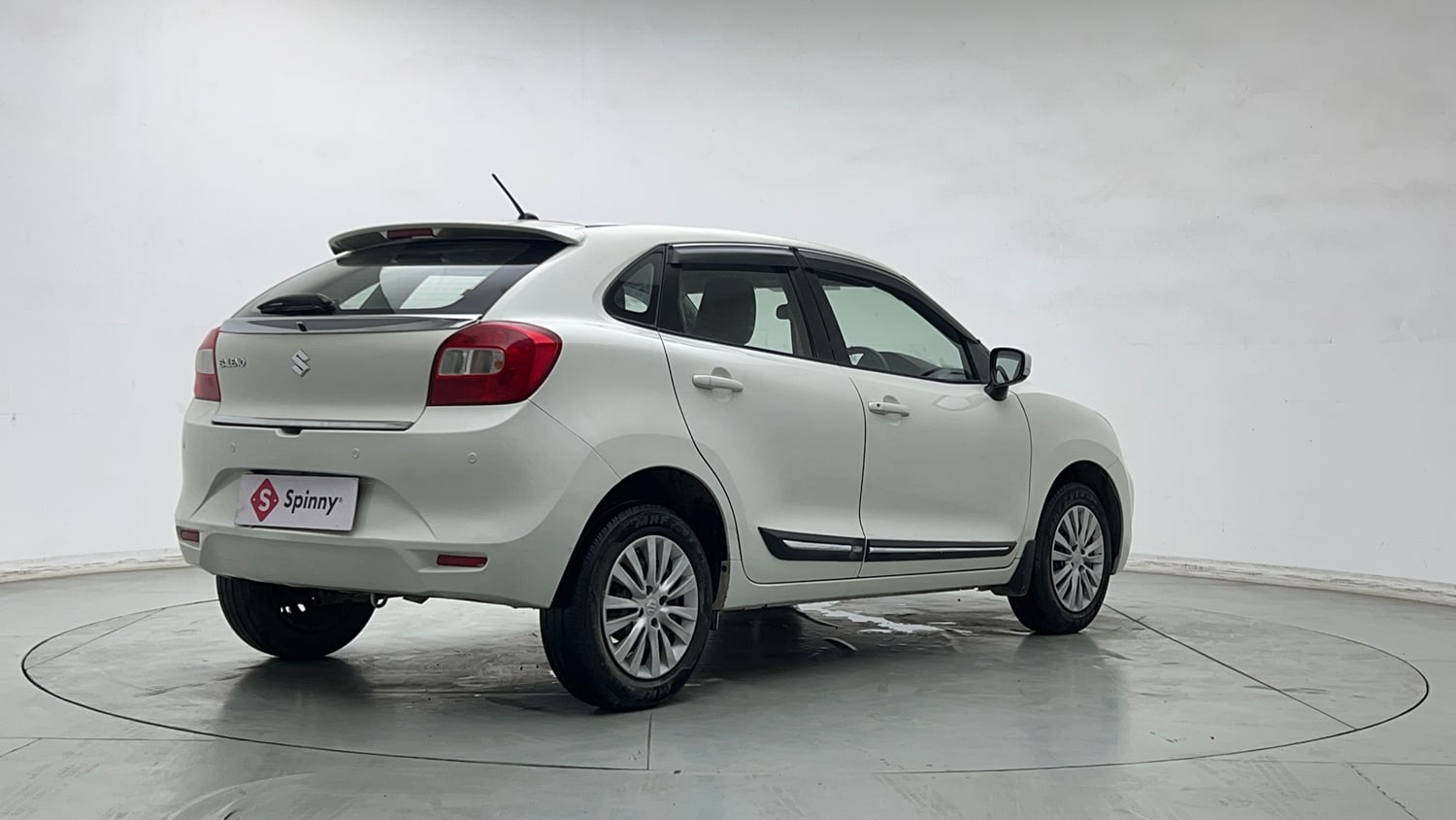 Used 2021 Maruti Suzuki Baleno Delta Petrol Manual exterior RIGHT REAR CORNER VIEW