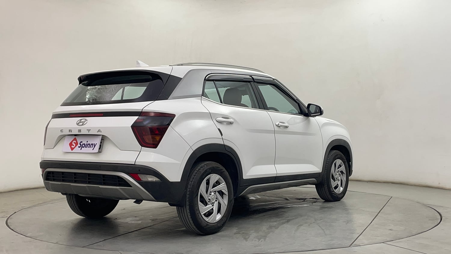 Used 2022 Hyundai Creta EX 1.5 Petrol Petrol Manual exterior RIGHT REAR CORNER VIEW