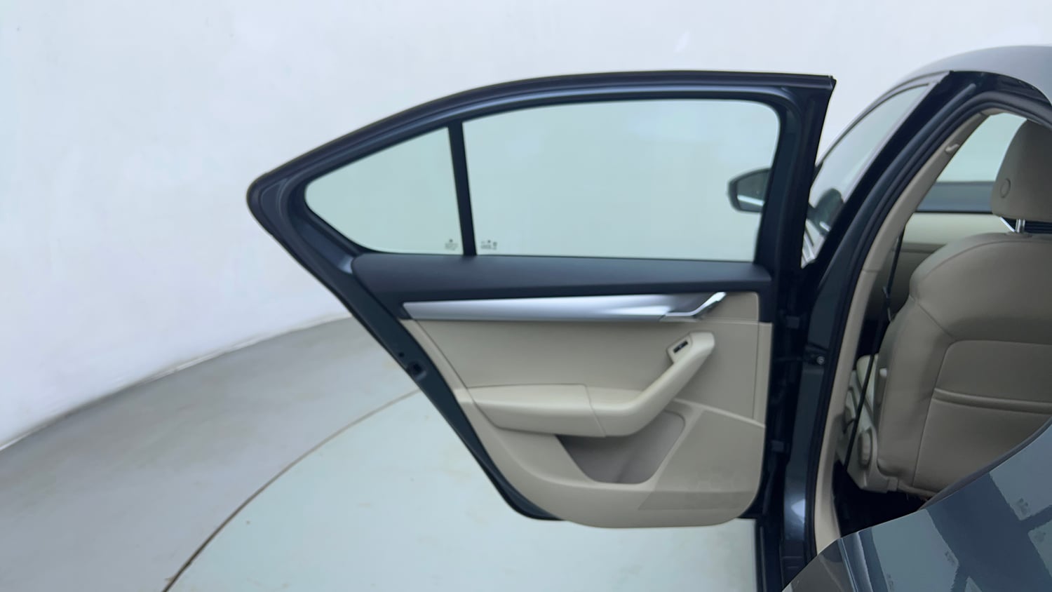Used 2018 Skoda Octavia 1.8 TSI Style AT Petrol Automatic interior LEFT REAR DOOR OPEN VIEW