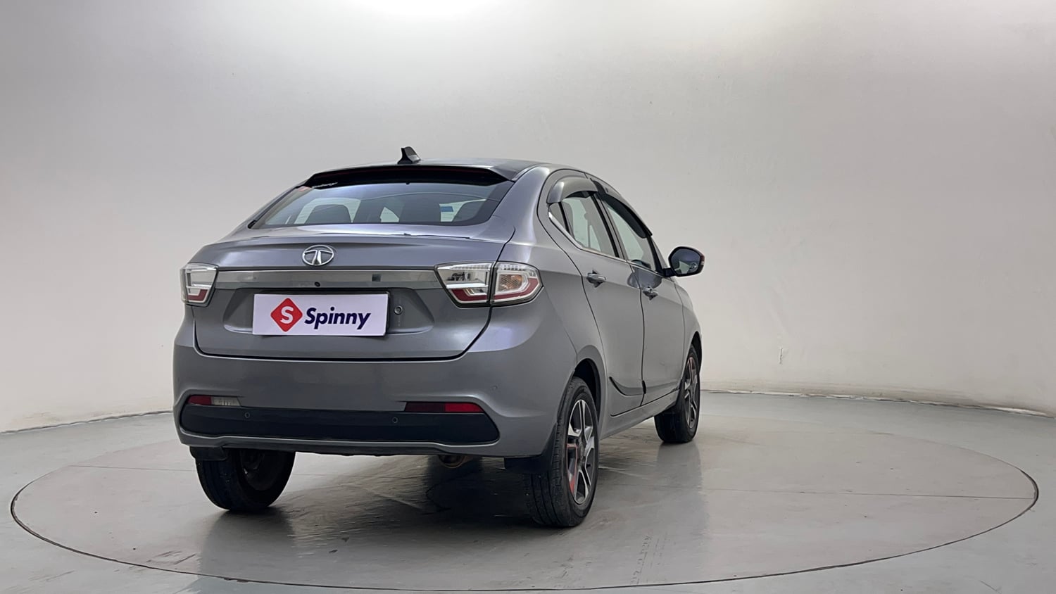 Used 2019 Tata Tigor Revotron XZ+ Petrol Manual exterior RIGHT REAR CORNER VIEW