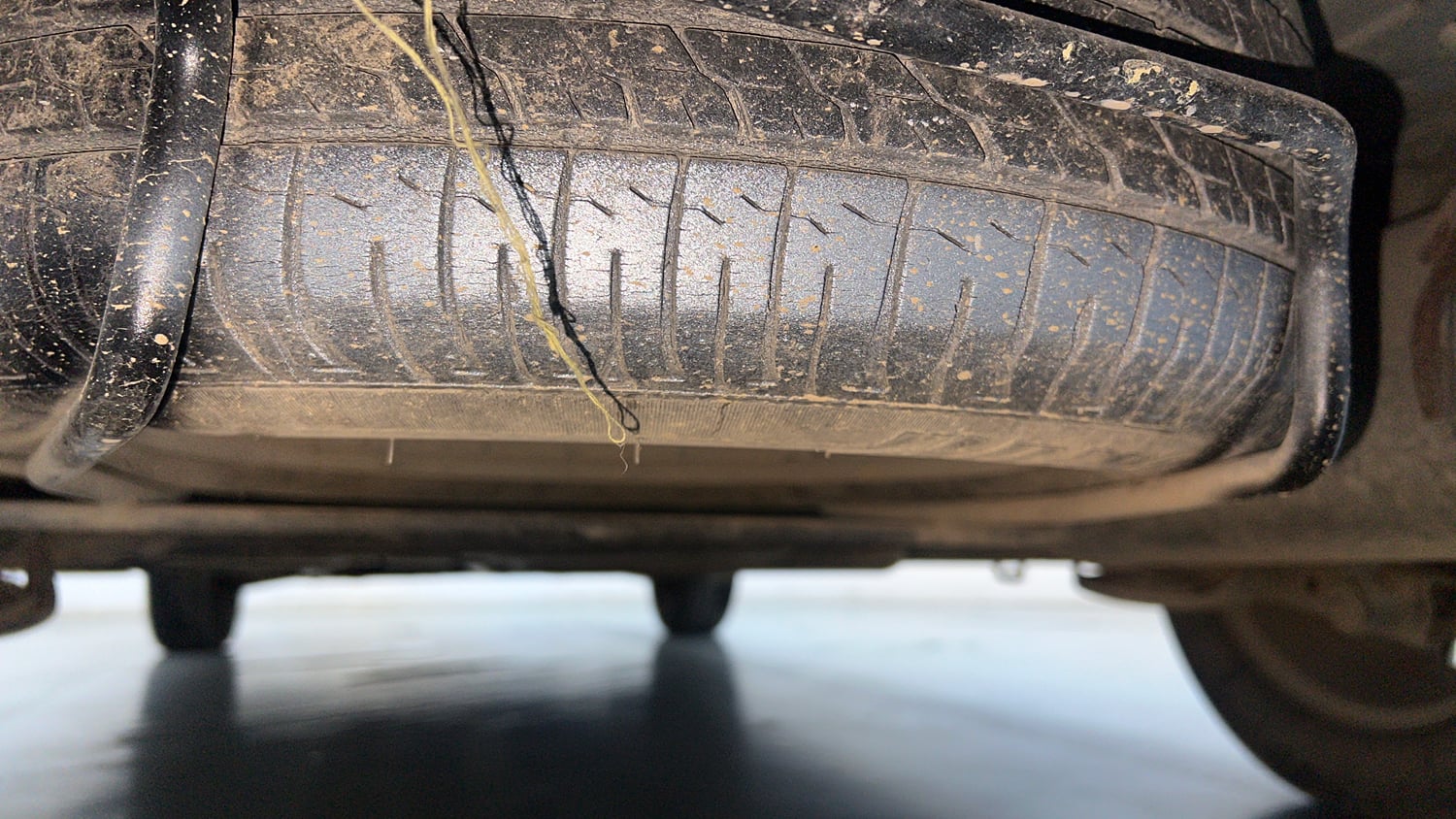 Used 2016 Maruti Suzuki Ertiga VXI CNG Cng Manual tyres SPARE TYRE VIEW