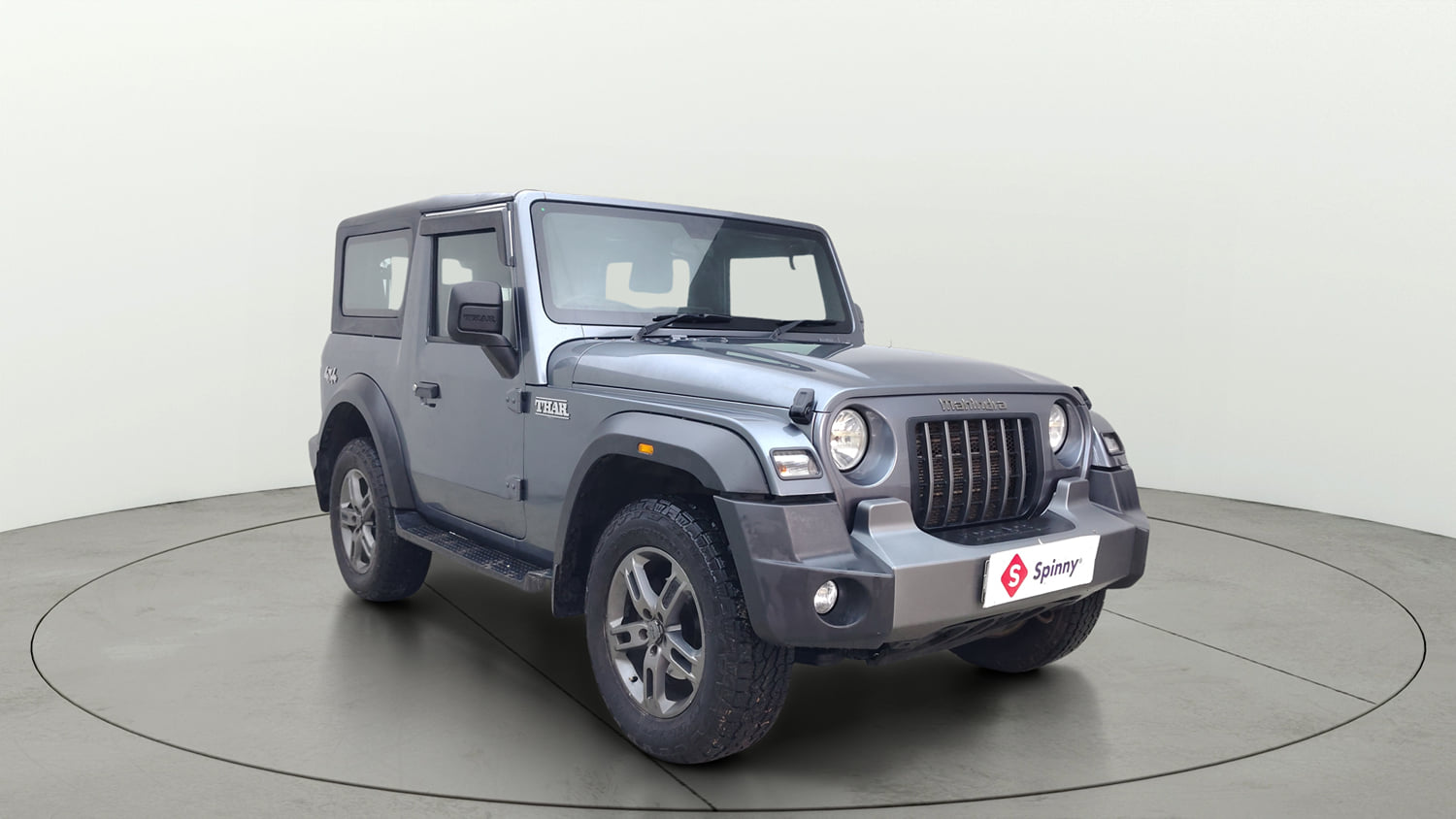 Used 2020 mahindra Thar LX Hard Top Petrol AT 4WD Petrol Automatic exterior RIGHT FRONT CORNER VIEW