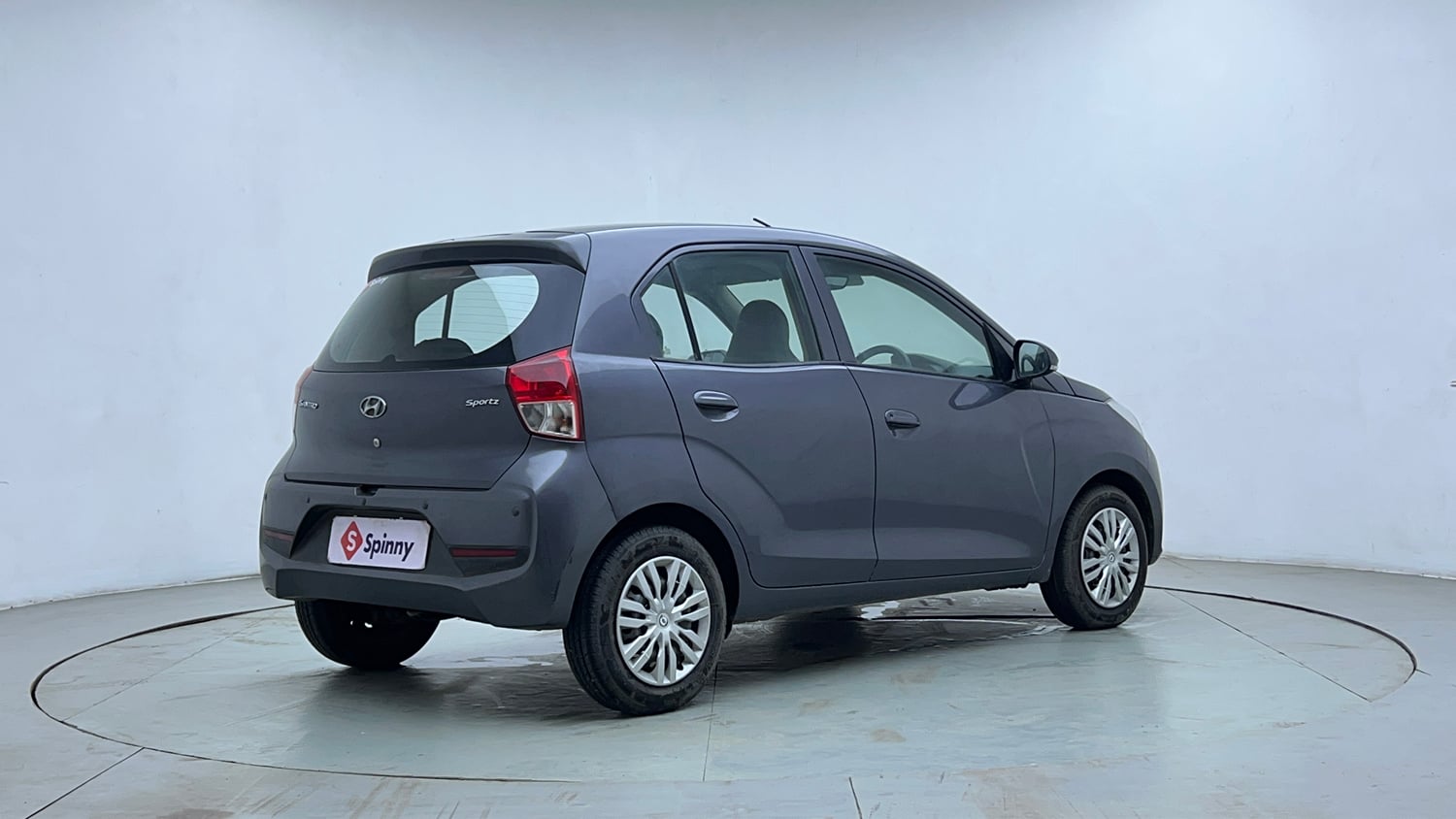 Used 2019 Hyundai Santro Sportz CNG Cng Manual exterior RIGHT REAR CORNER VIEW