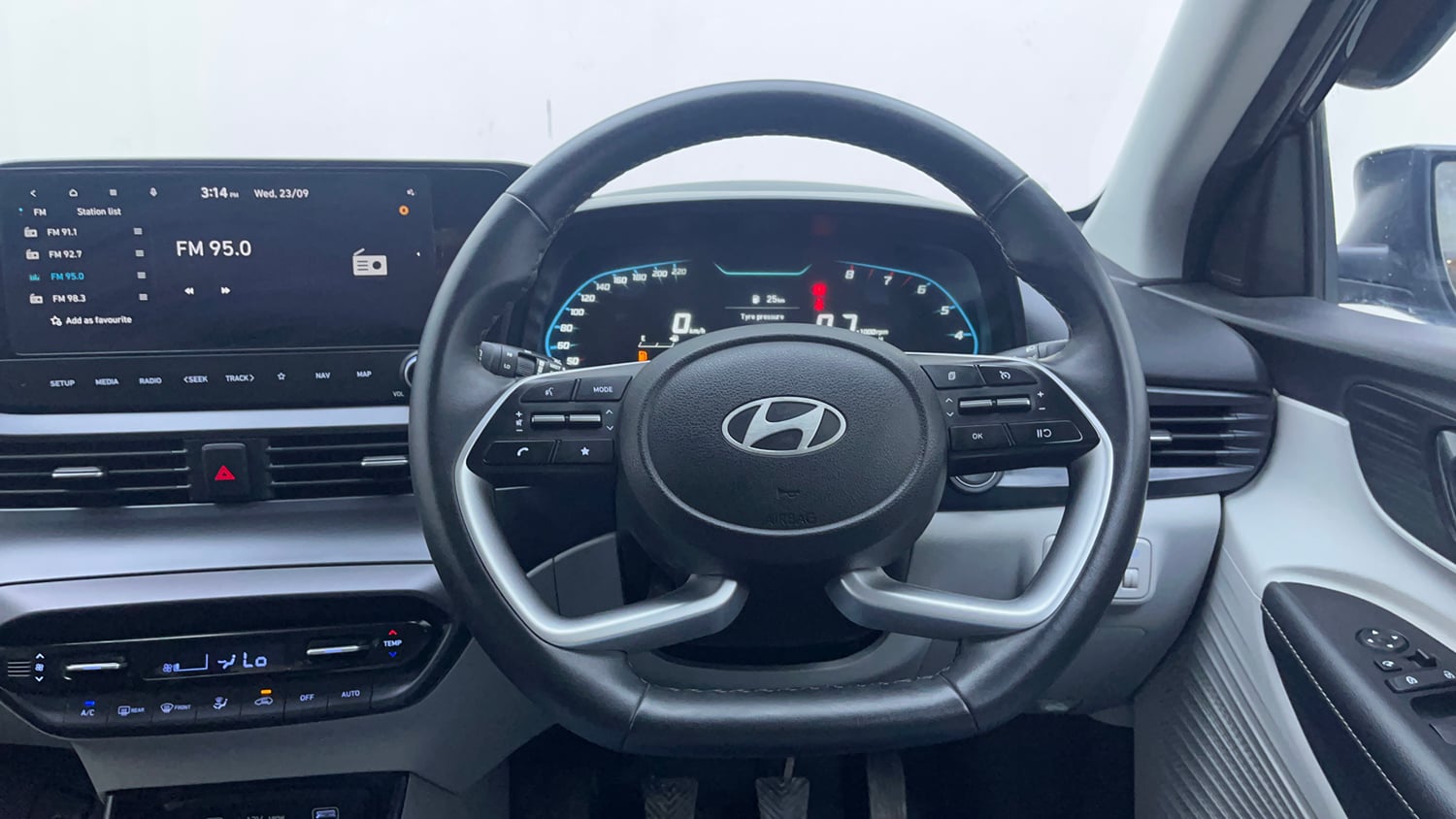 Used 2024 Hyundai New i20 Asta (O) 1.2 MT Petrol Manual interior STEERING VIEW