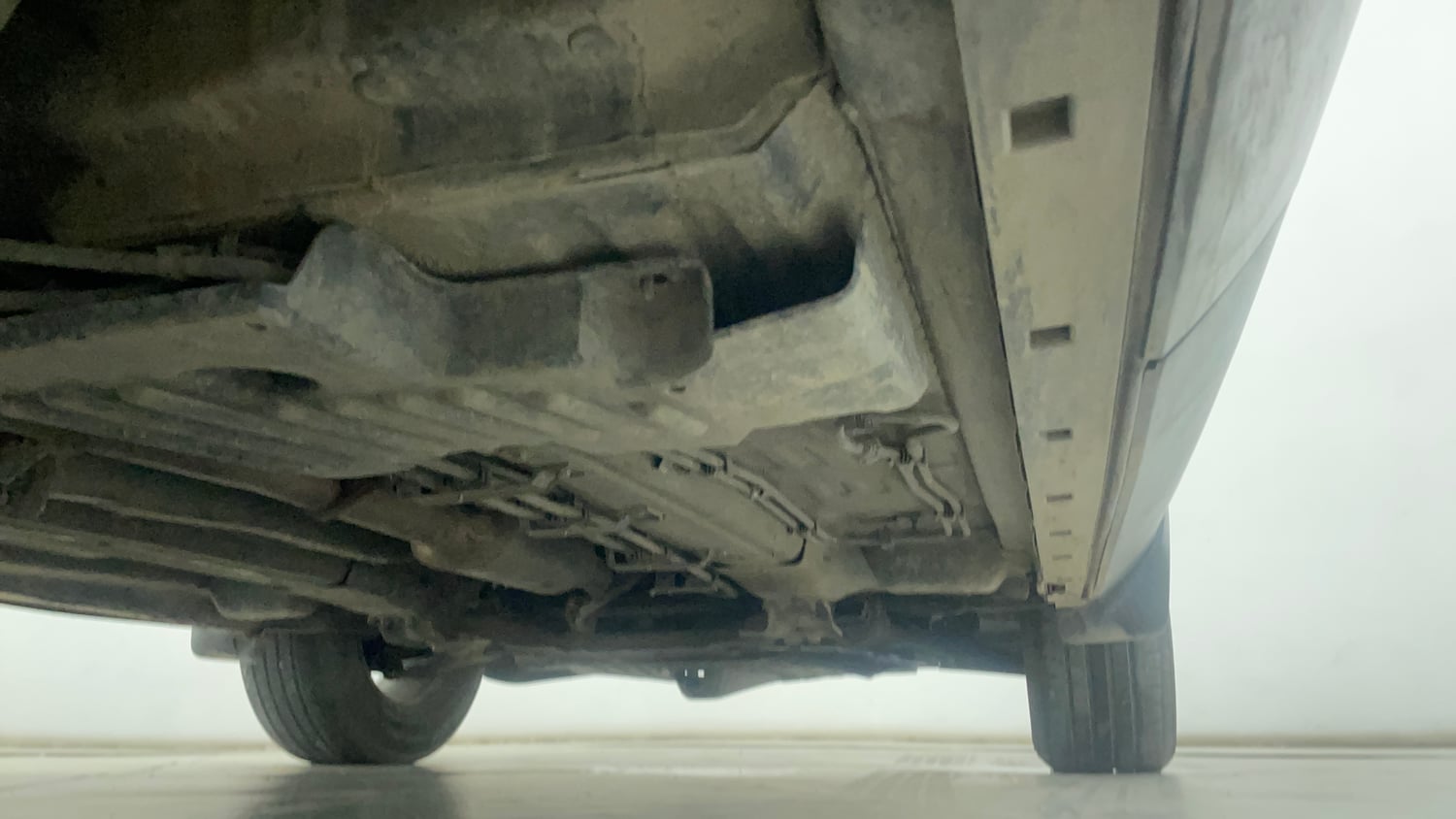 Used 2021 Tata Harrier XT Plus Dark Edition Diesel Manual extra REAR RIGHT UNDERBODY VIEW